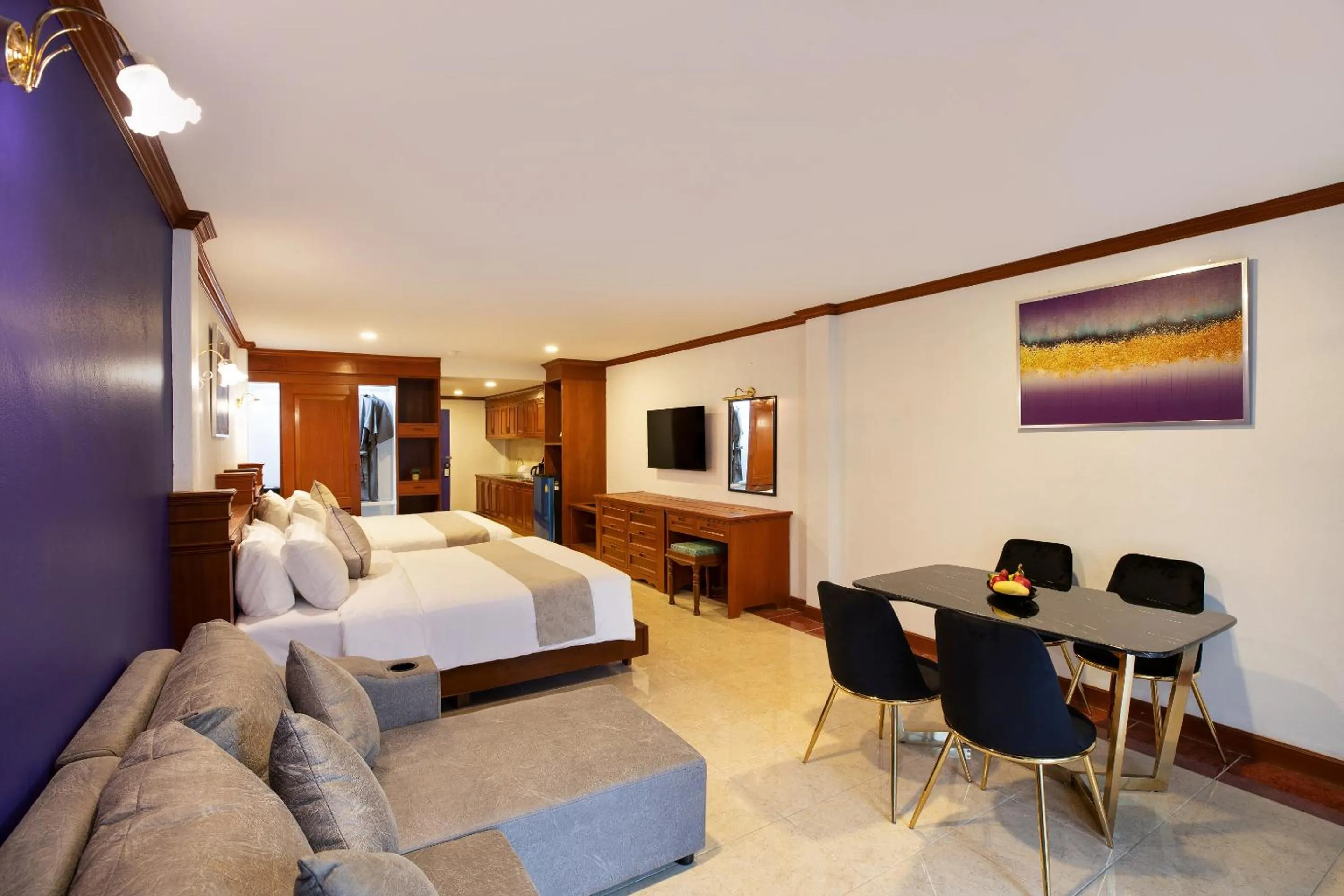 Bed in Aspira Resort Klong Muang Krabi