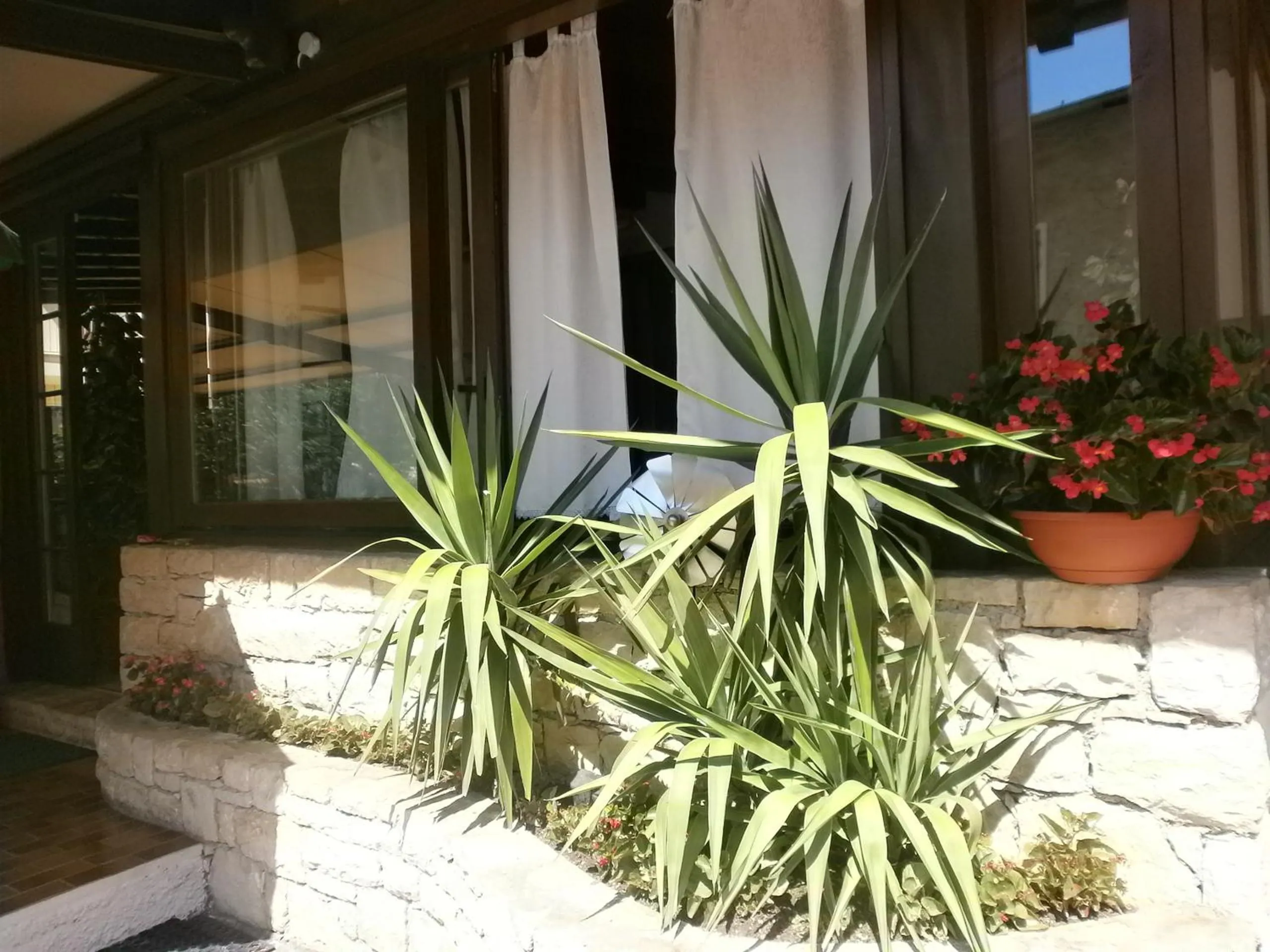 Balcony/Terrace in Albergo Al Pescatore