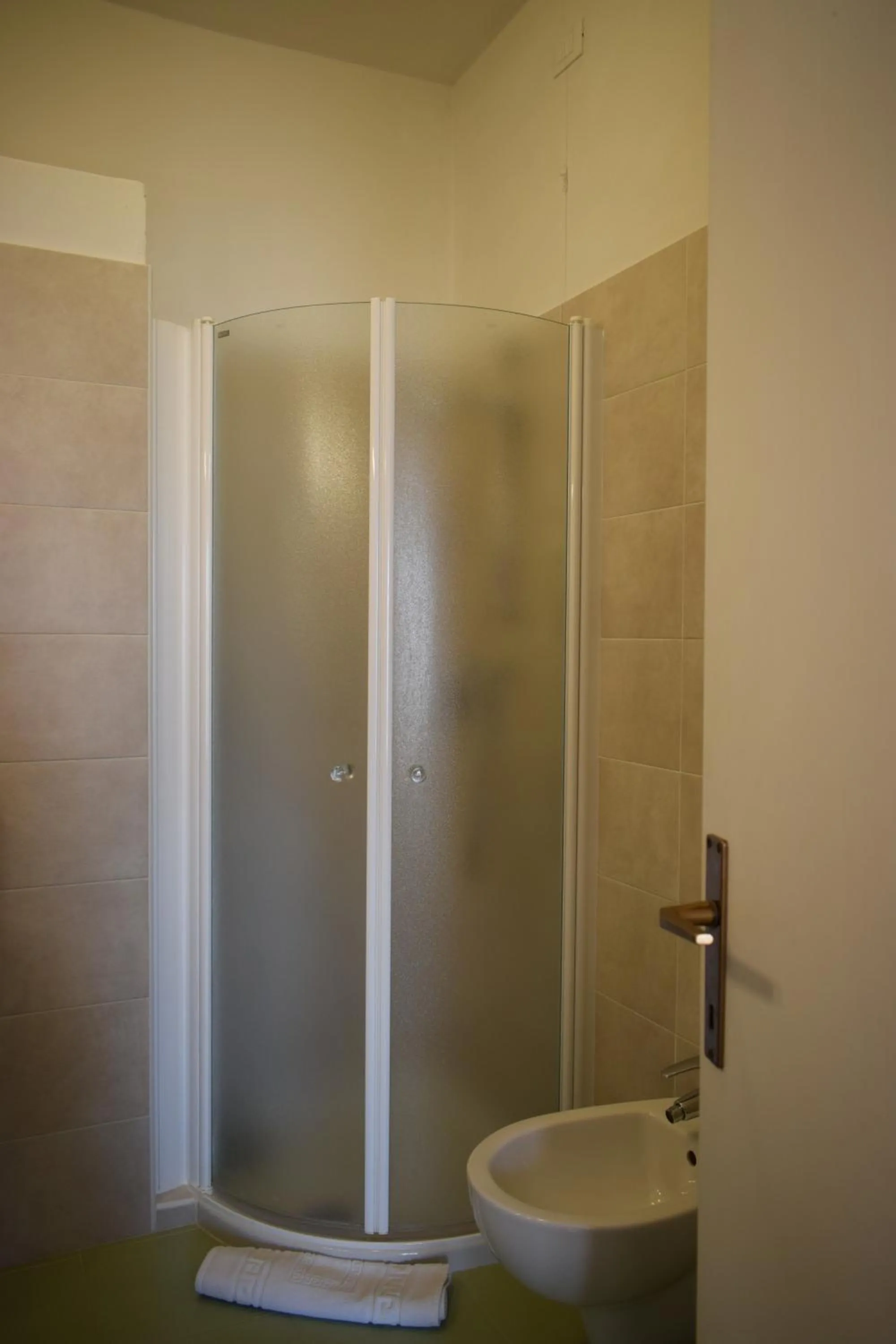 Shower in Albergo Al Pescatore