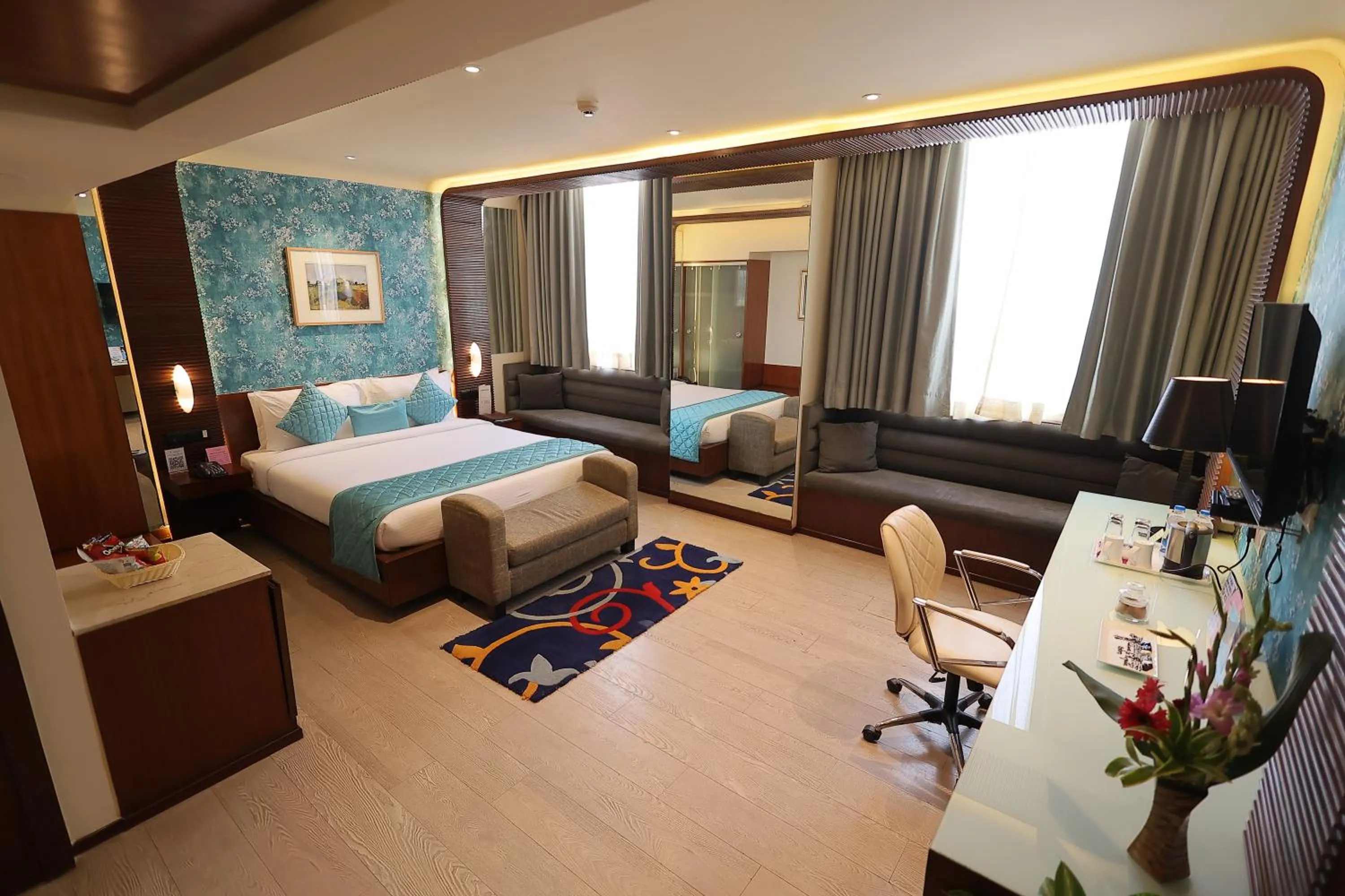 Bedroom, Bed in Regenta Orkos Kolkata by Royal Orchid Hotels Limited