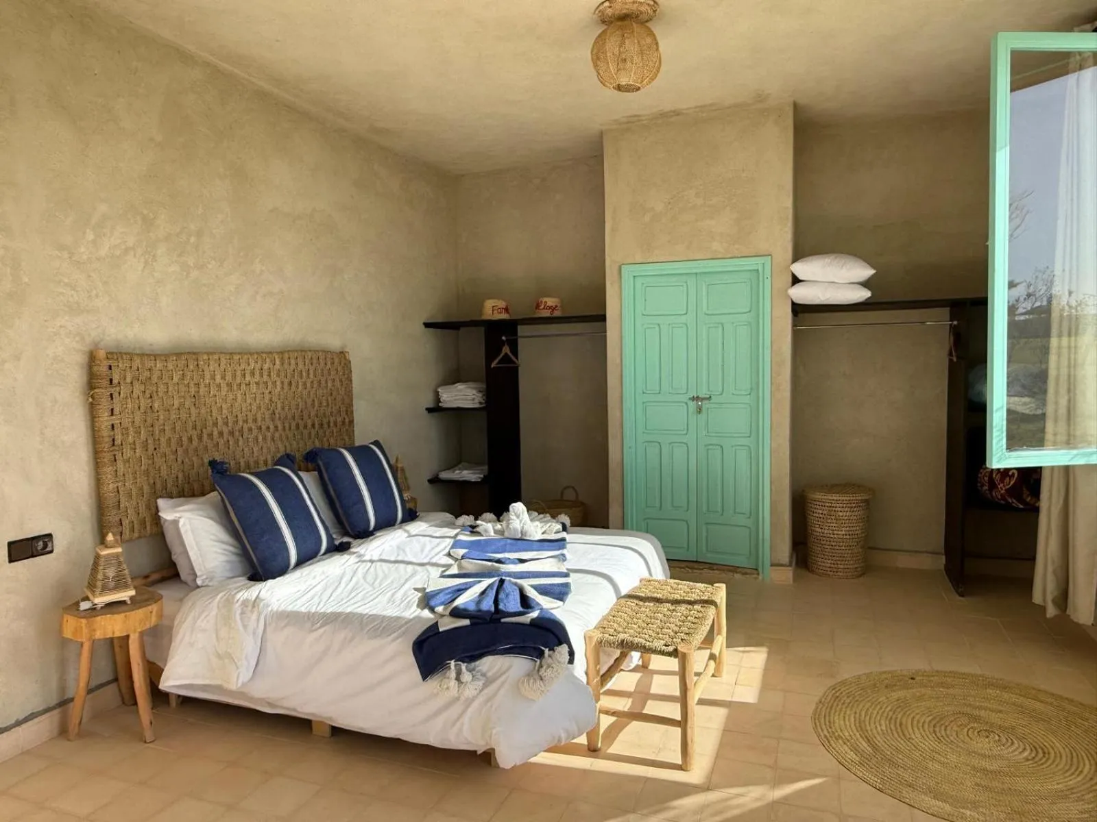 Bedroom, Bed in Family Village Marrakech