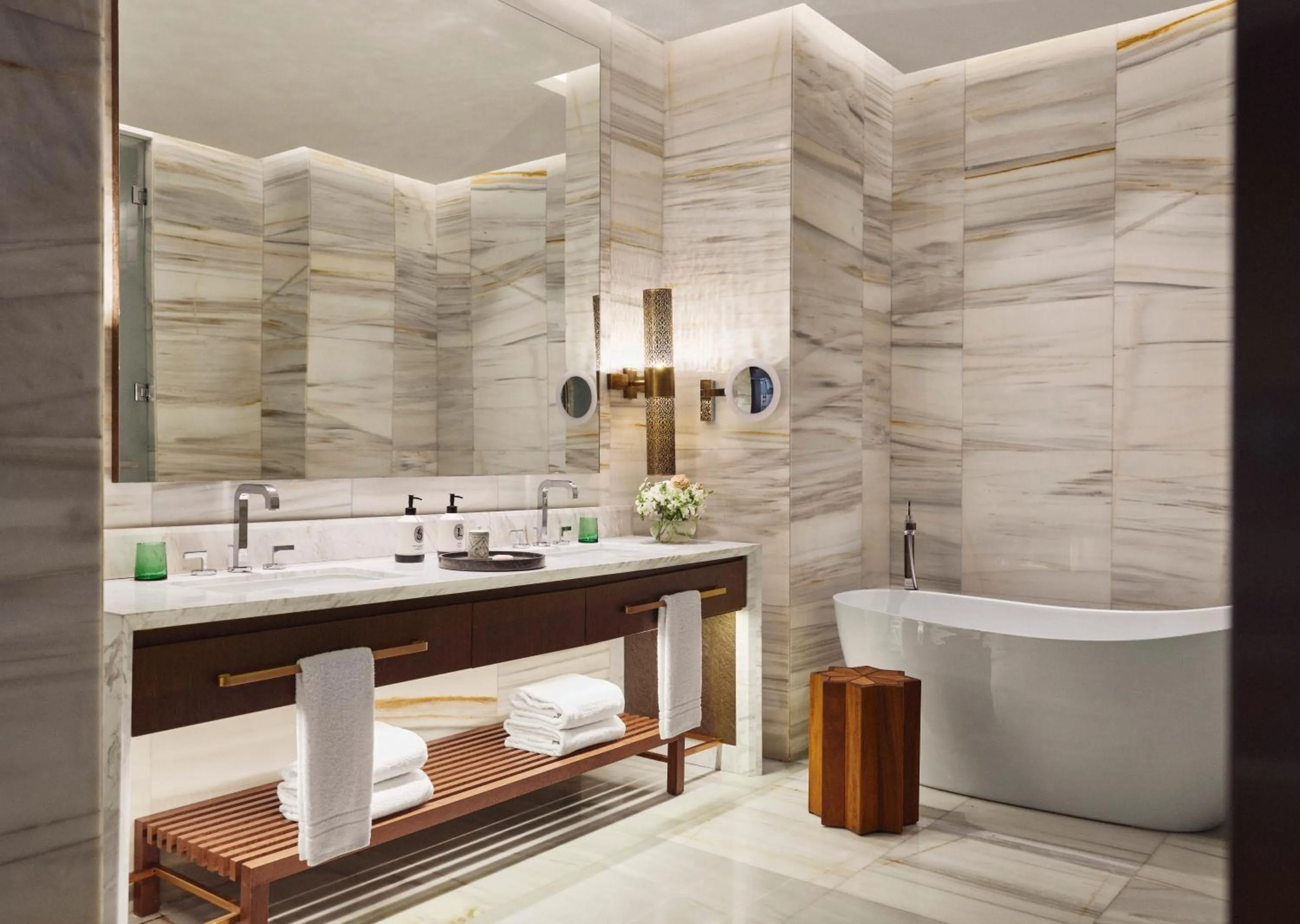 Shower in Four Seasons Hotel Rabat at Kasr Al Bahr