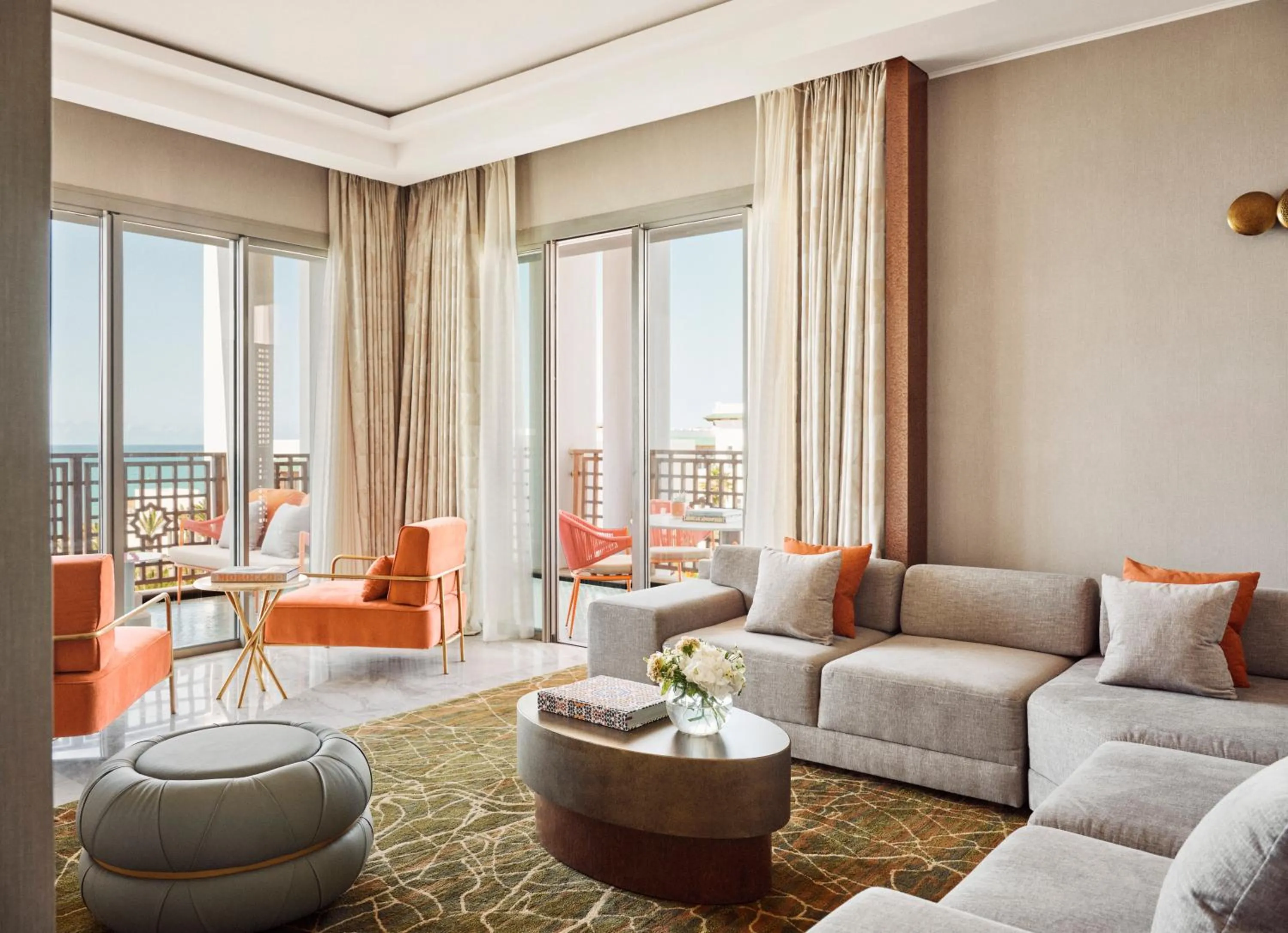 Living room in Four Seasons Hotel Rabat at Kasr Al Bahr