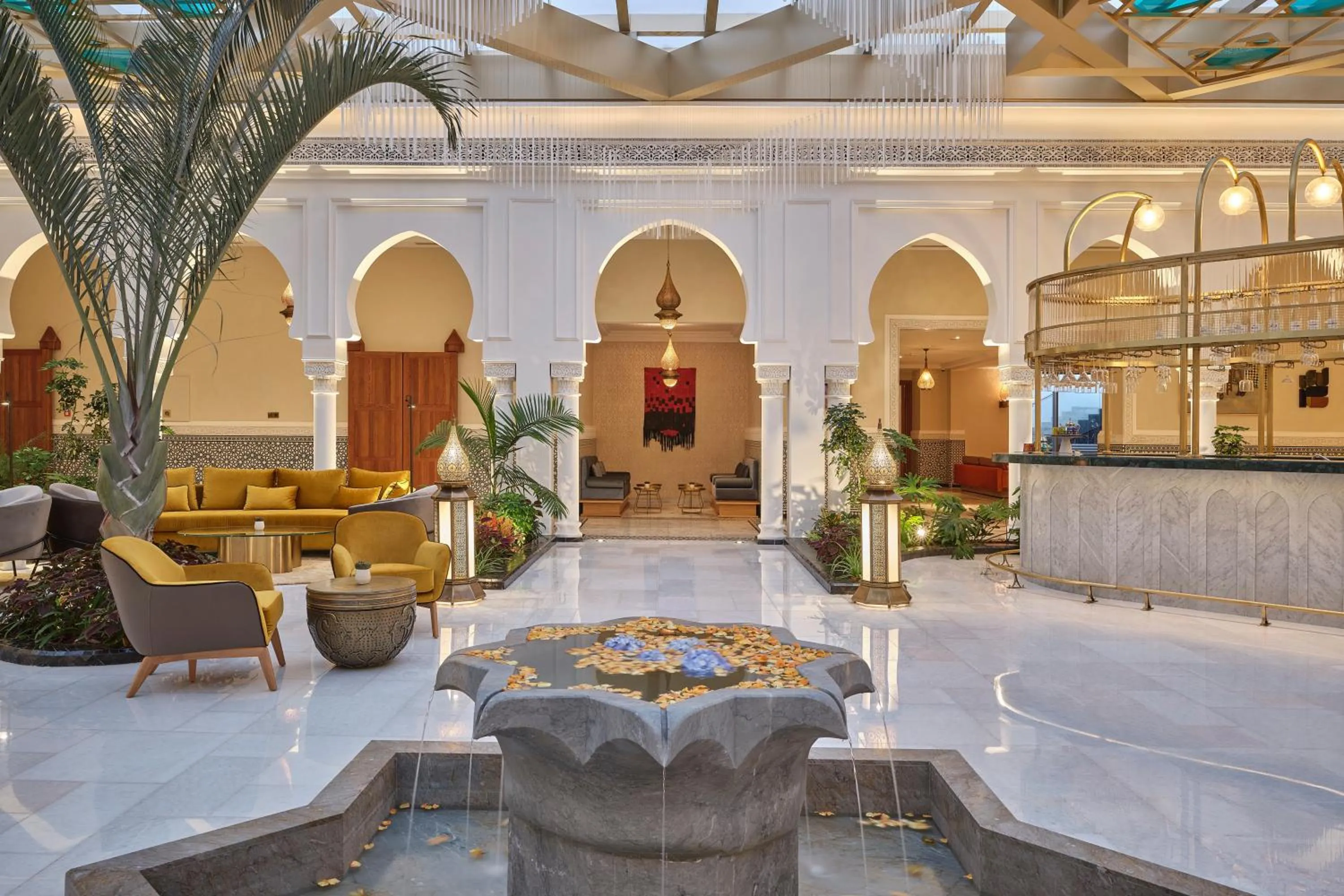 Lobby or reception in Four Seasons Hotel Rabat at Kasr Al Bahr