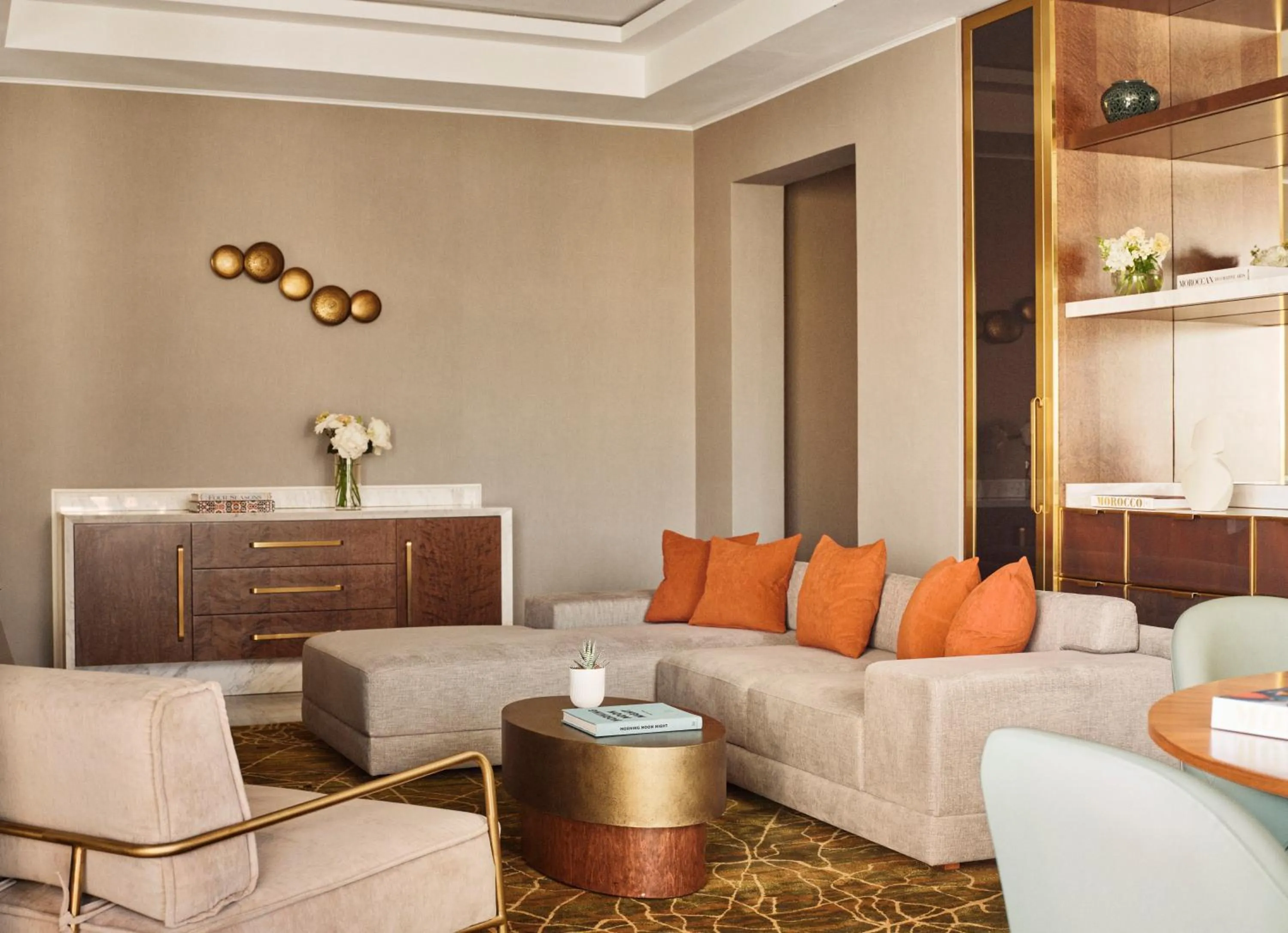 Living room in Four Seasons Hotel Rabat at Kasr Al Bahr