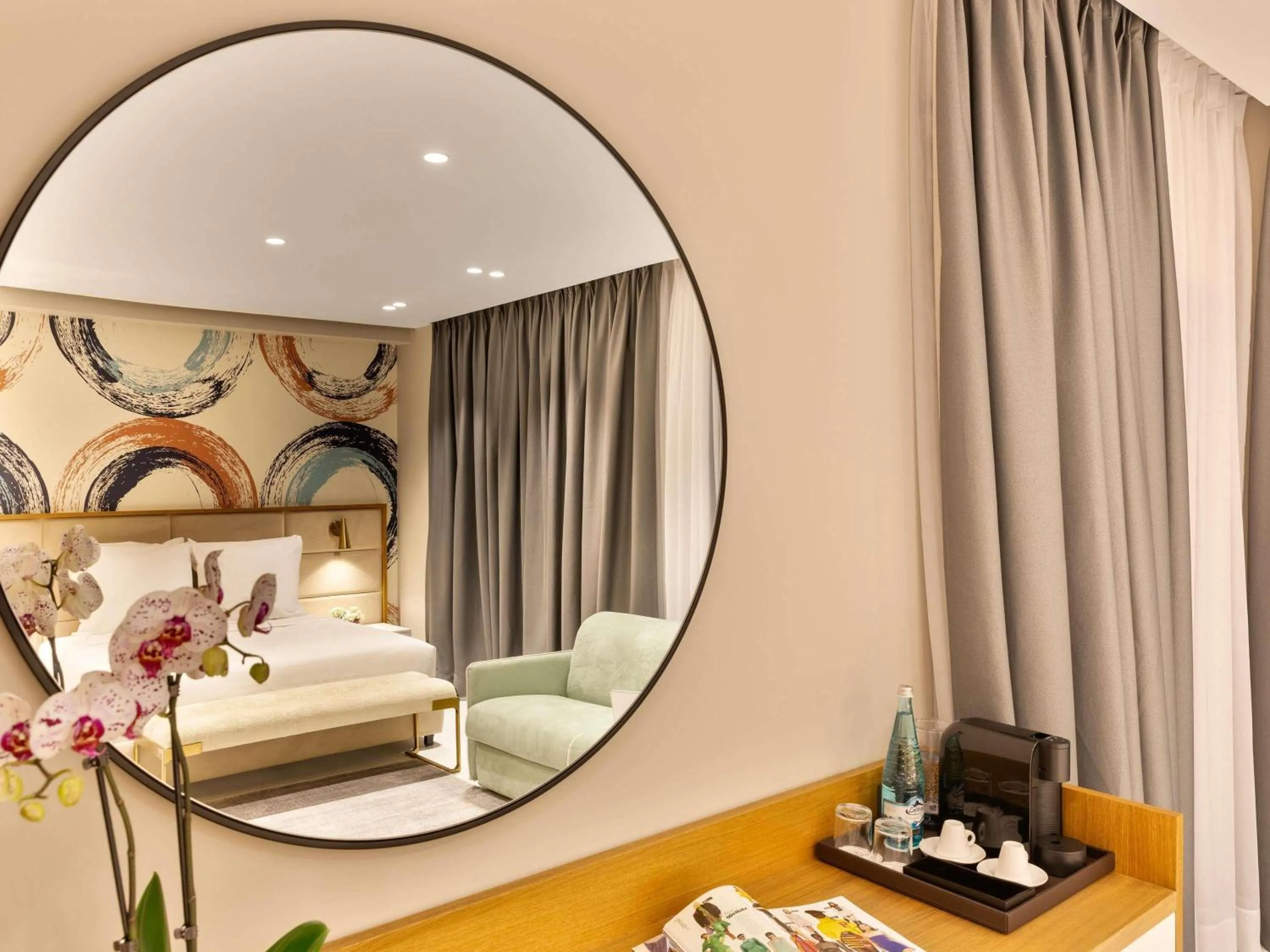 Bedroom, Bed in Mercure Tirana