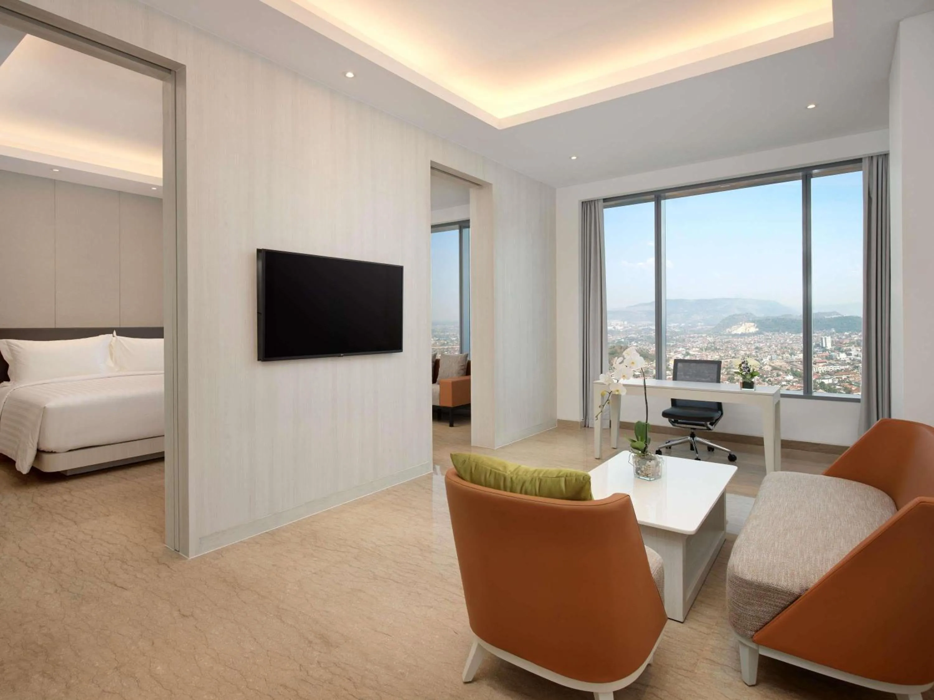 Bedroom in Grand Mercure Lampung