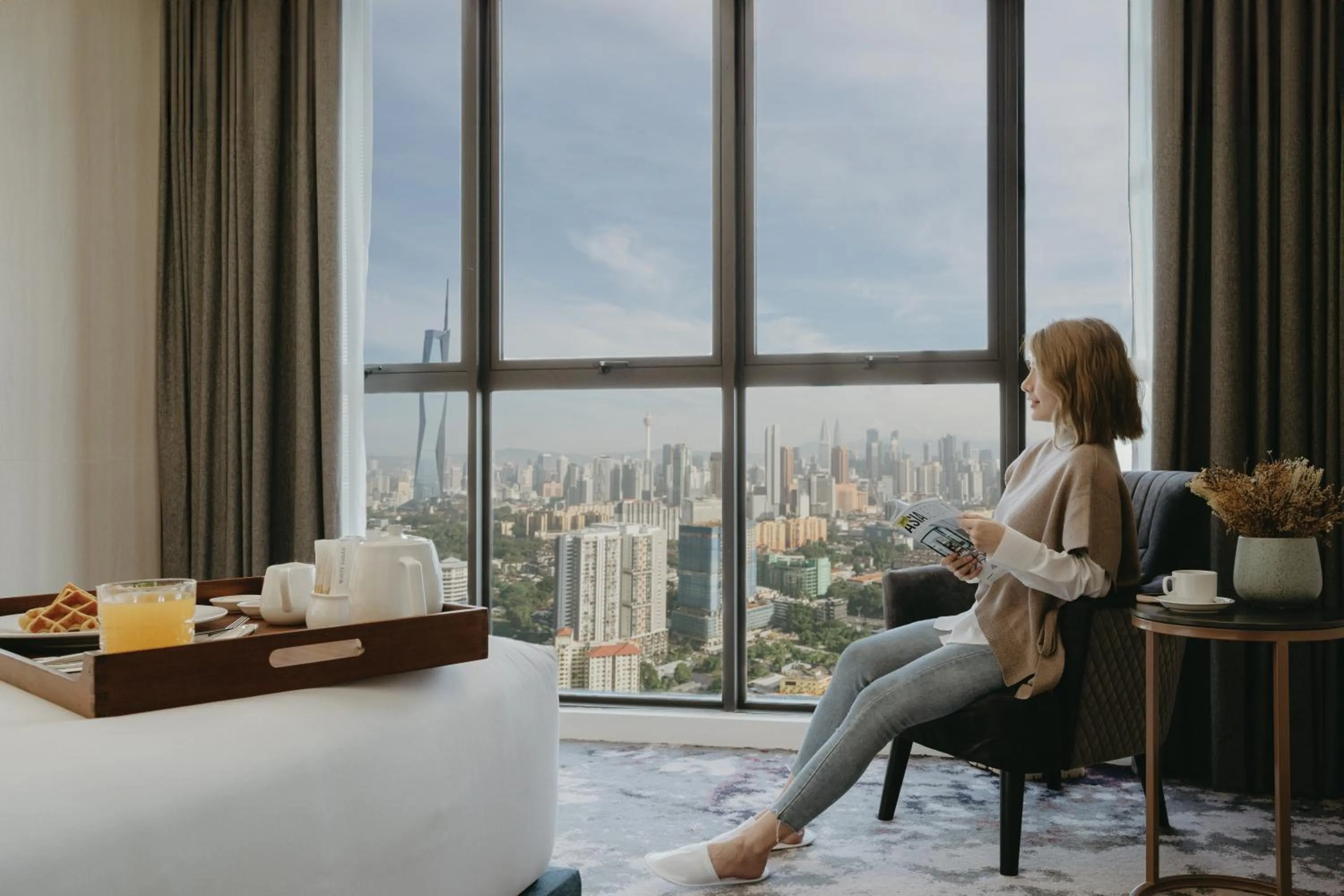 City view in Mercure Kuala Lumpur Trion