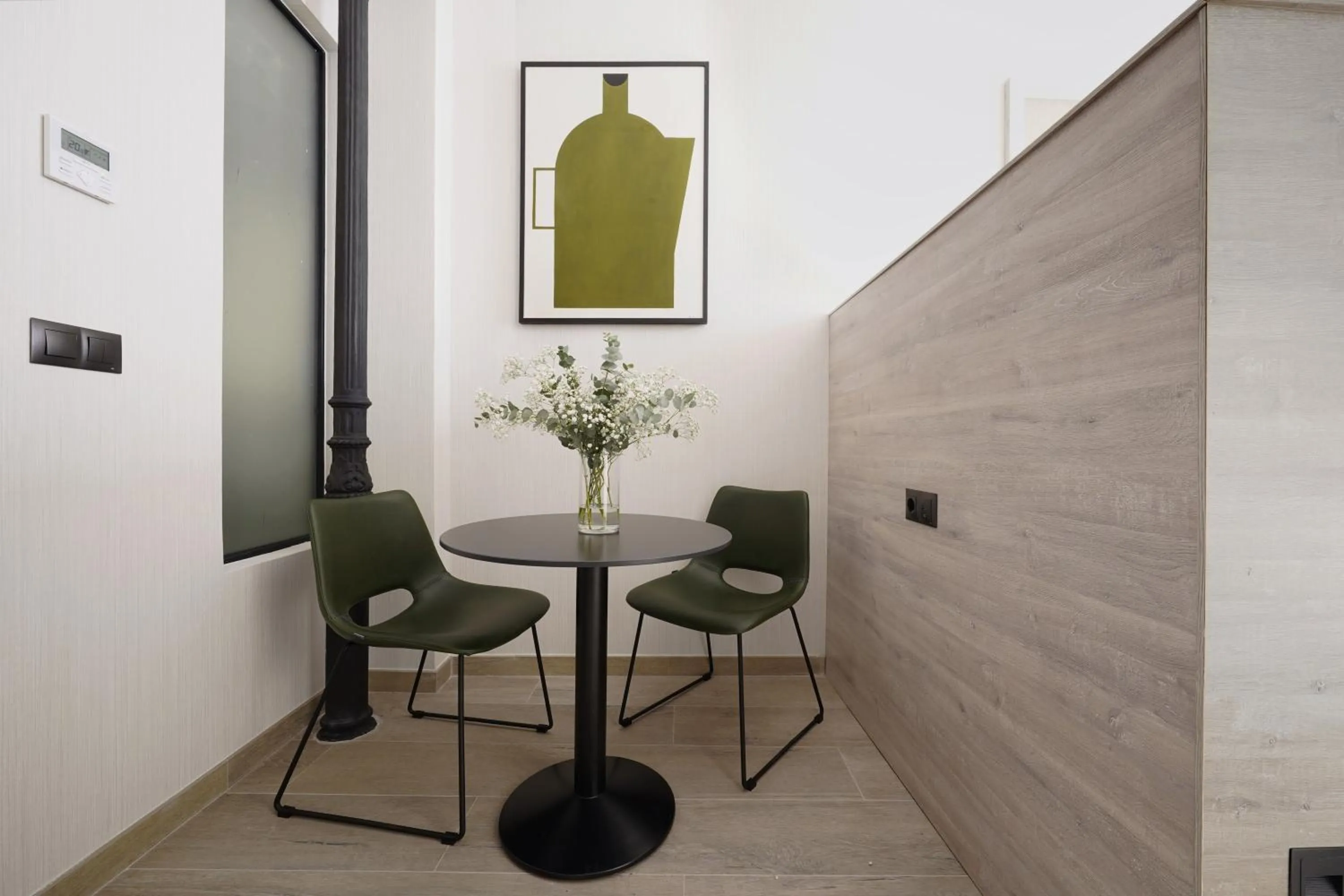 Dining area in Numa Madrid Luna