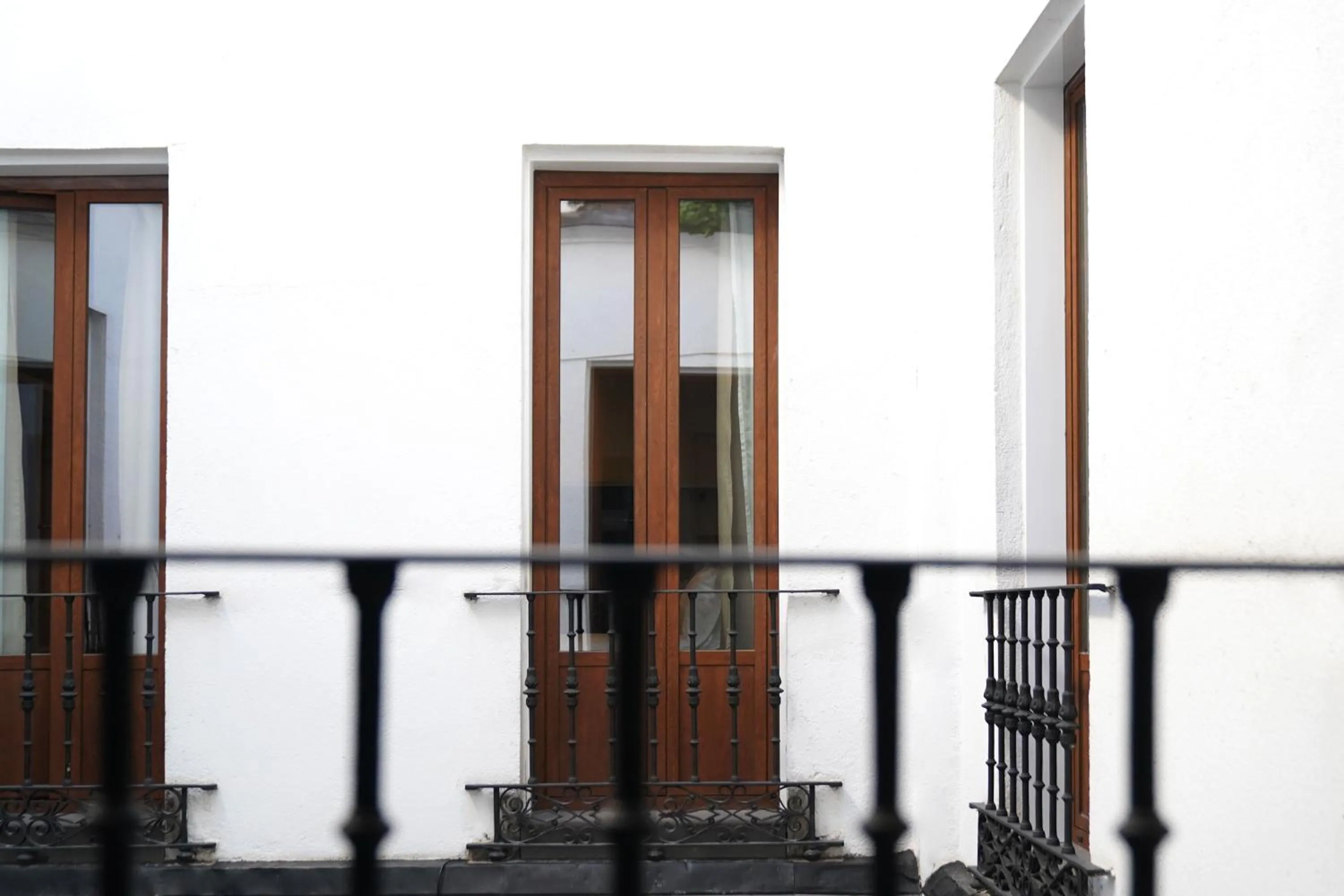 Inner courtyard view in Numa Madrid Luna