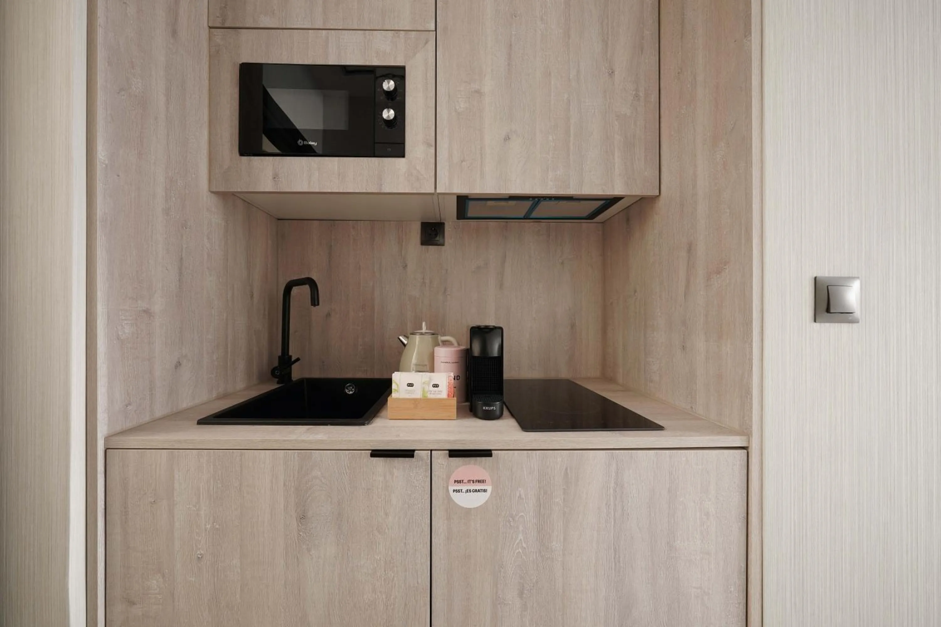 Kitchen or kitchenette in Numa Madrid Luna