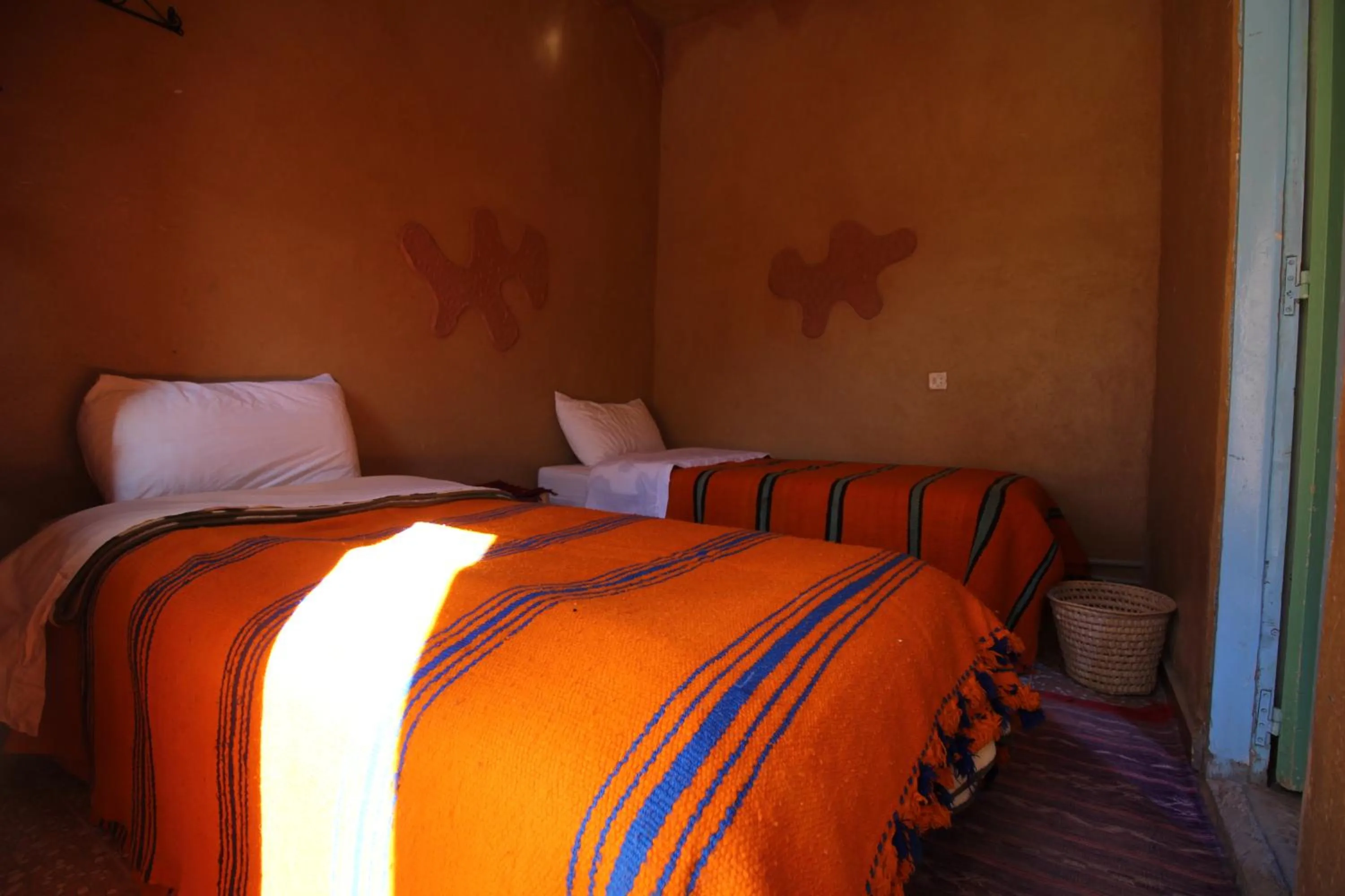 Bed in Auberge Ibrahim