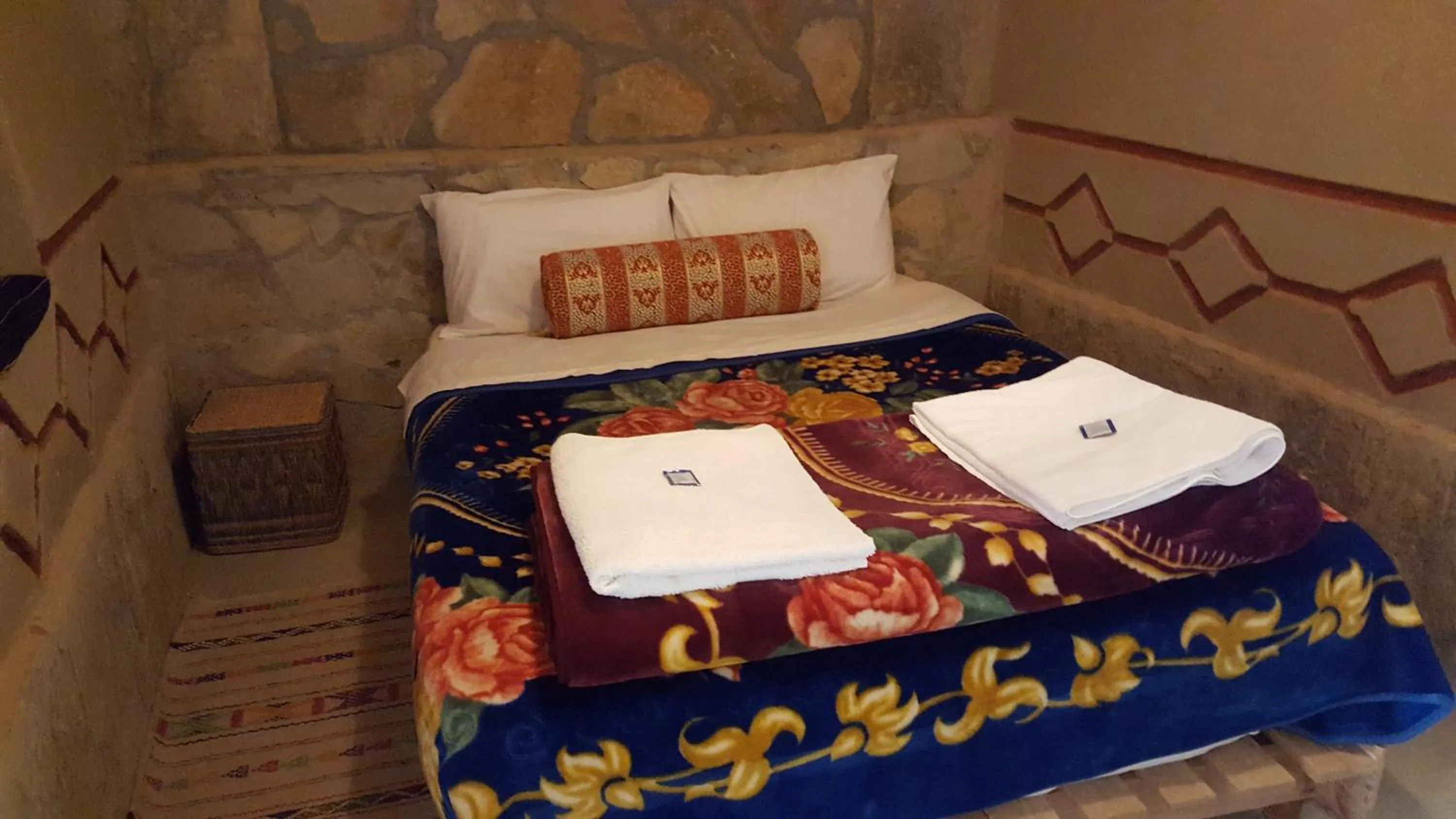 Bed in Auberge Ibrahim