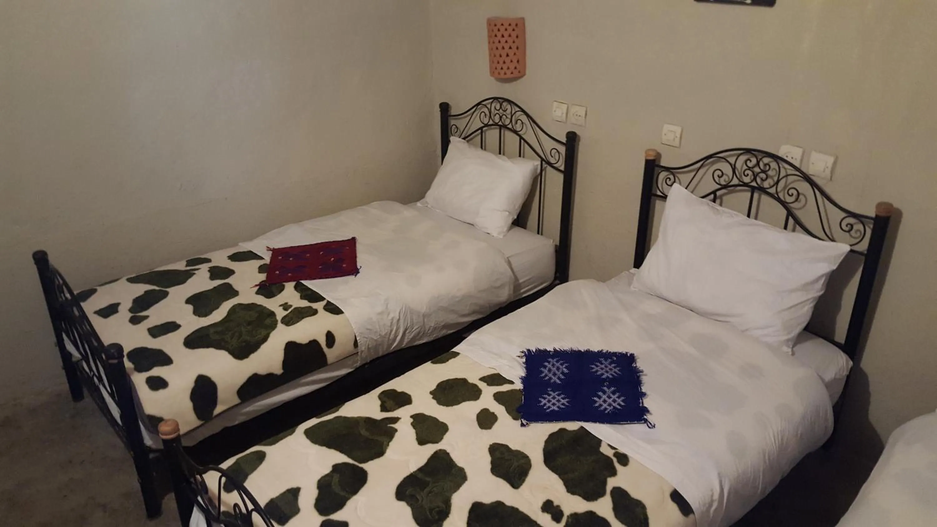 Bed in Auberge Ibrahim