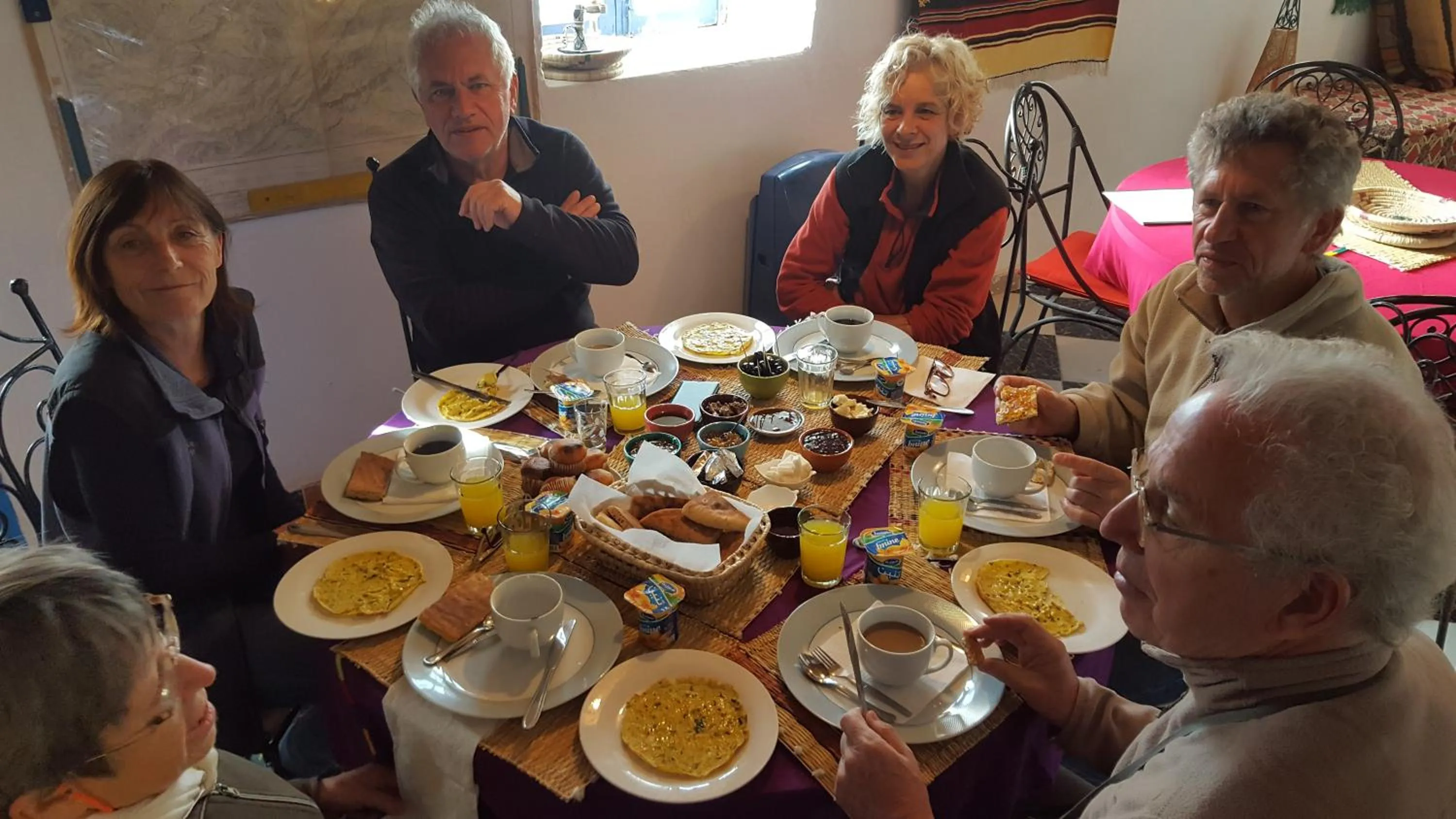 Breakfast in Auberge Ibrahim