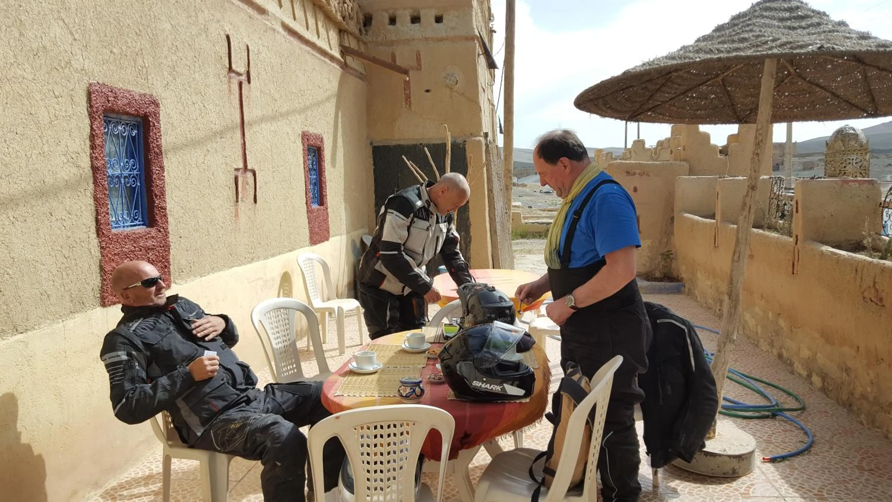 Balcony/Terrace in Auberge Ibrahim