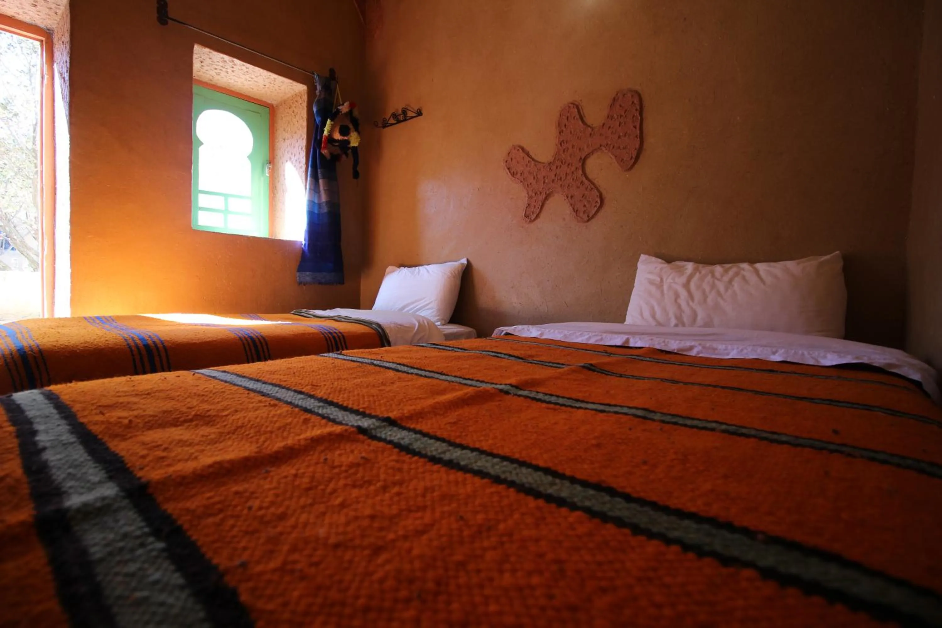 Bed in Auberge Ibrahim