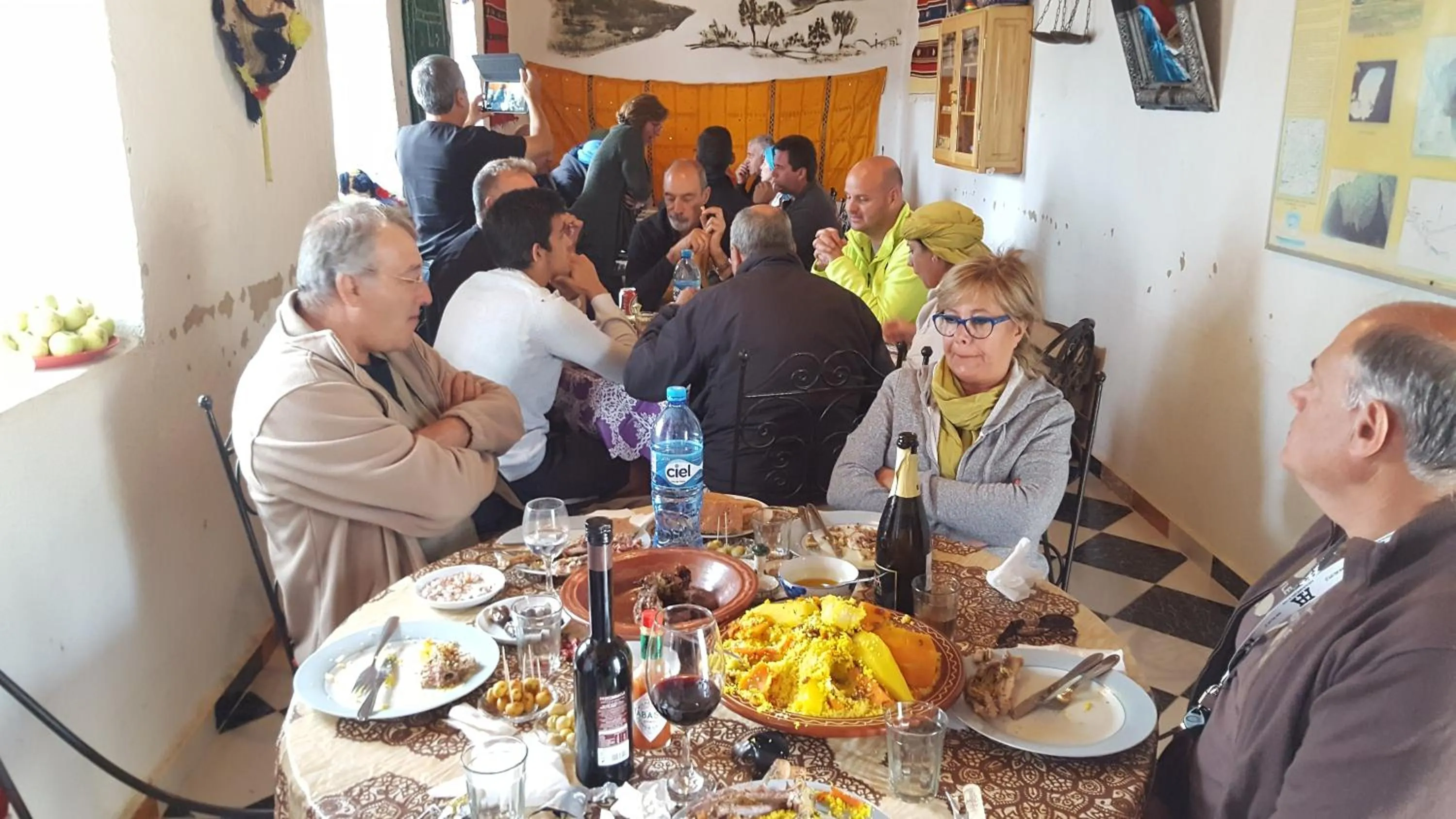 Restaurant/places to eat in Auberge Ibrahim