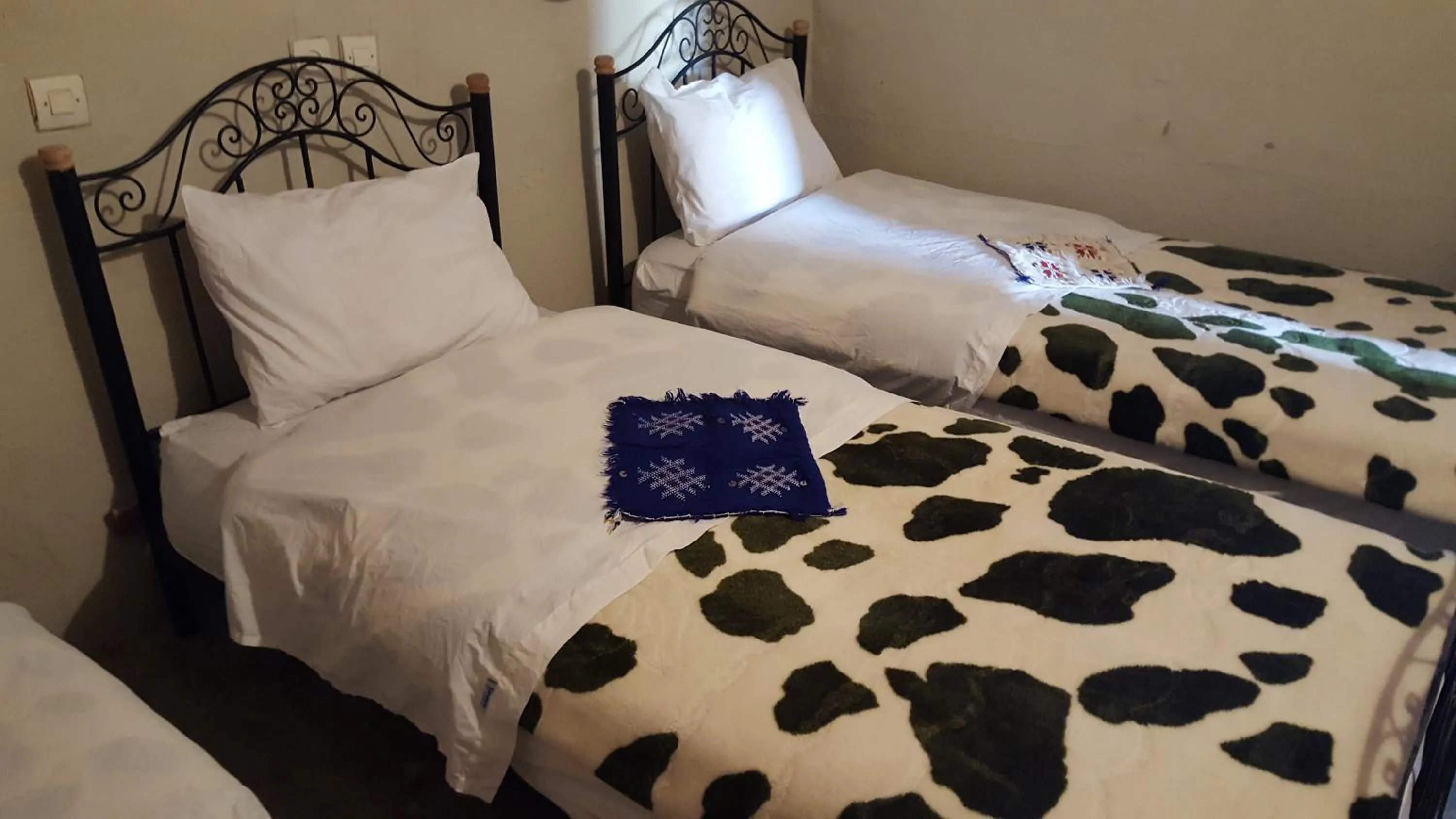 Bed in Auberge Ibrahim