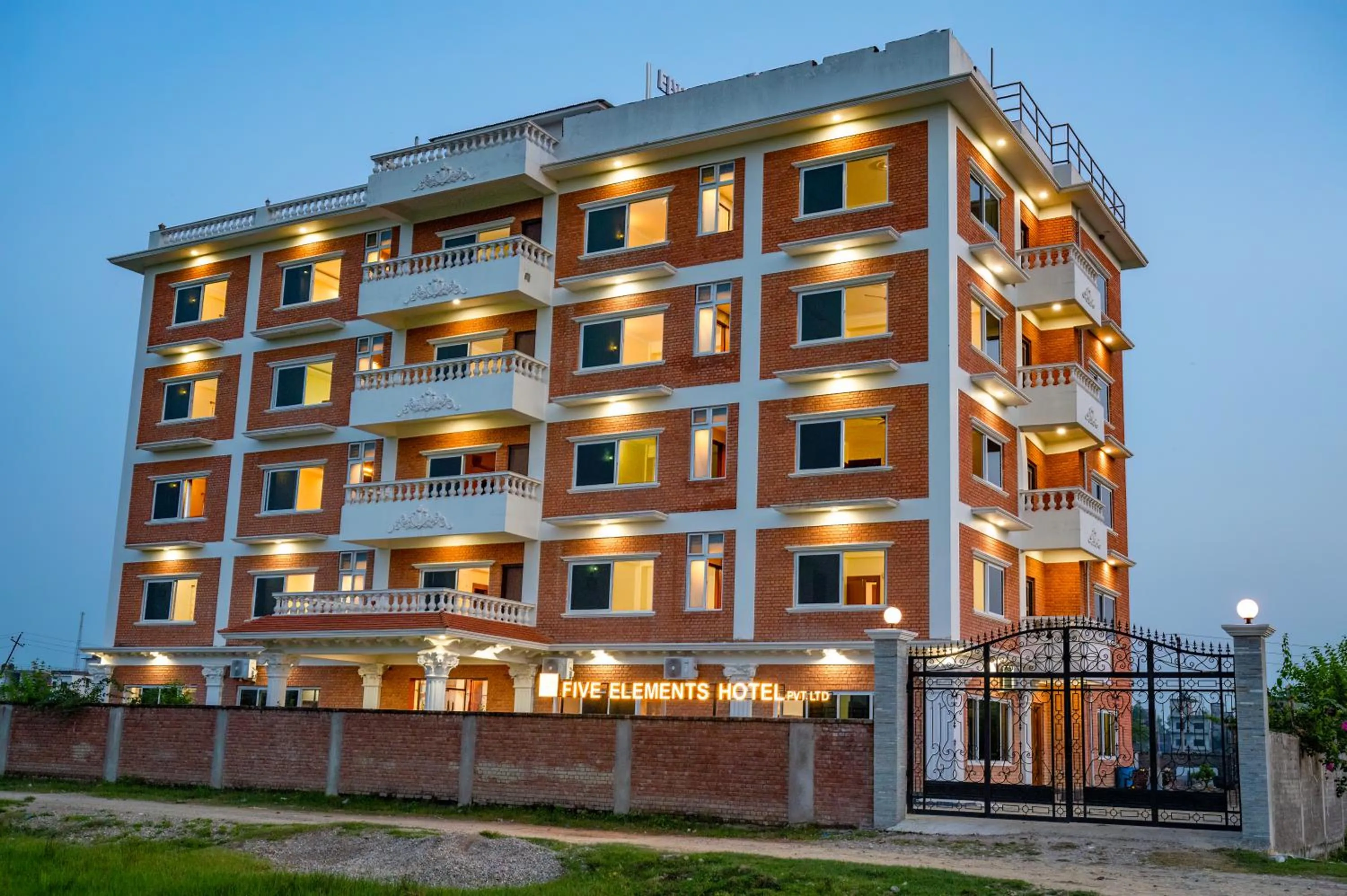 Property building in Lumbini Five Elements Hotel