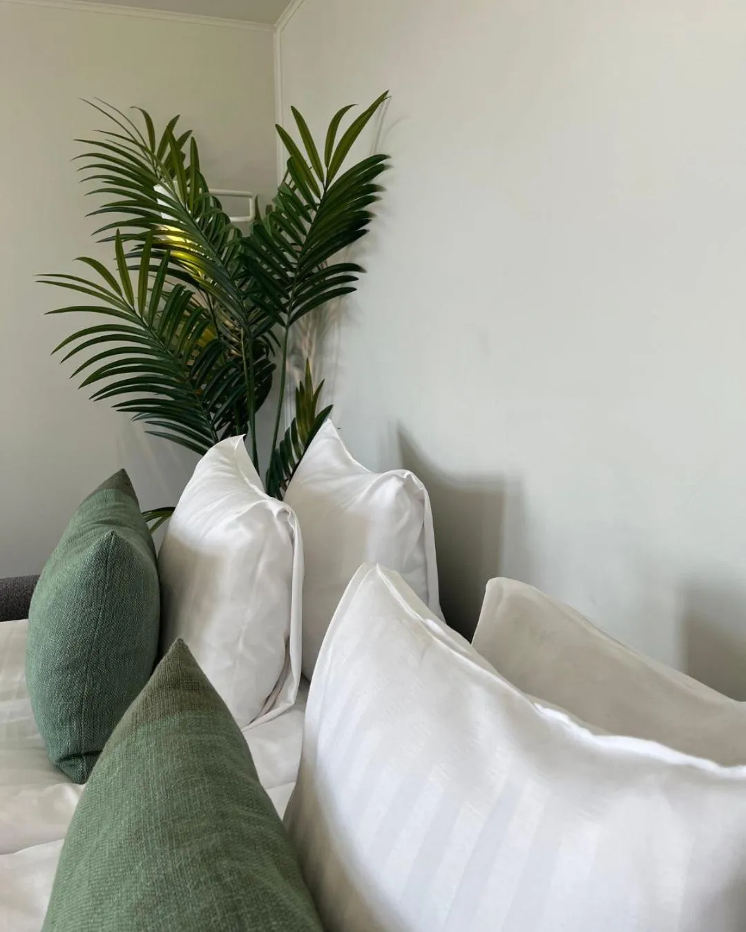 Living room in Waterfront Cabins