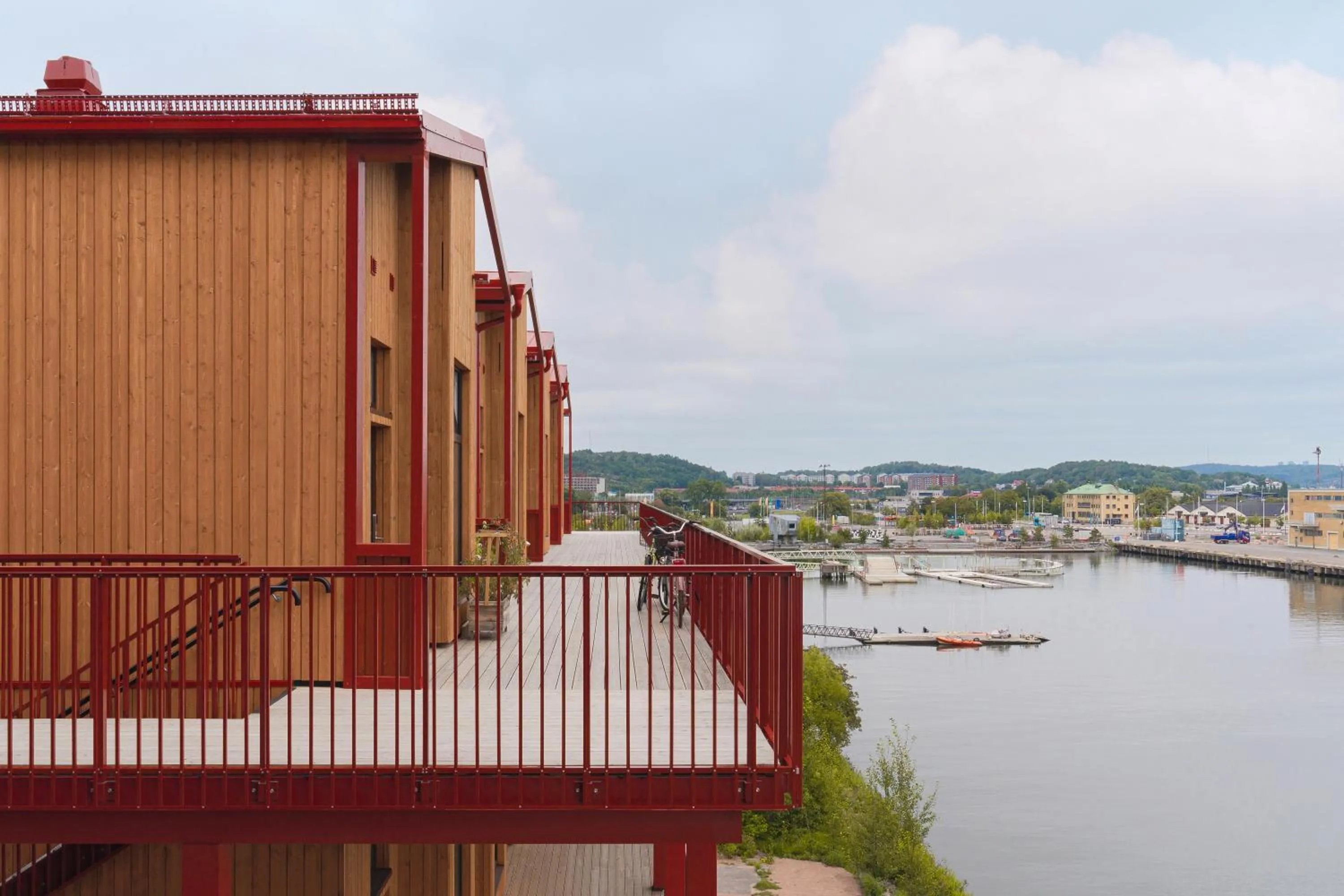 Property building in Waterfront Cabins