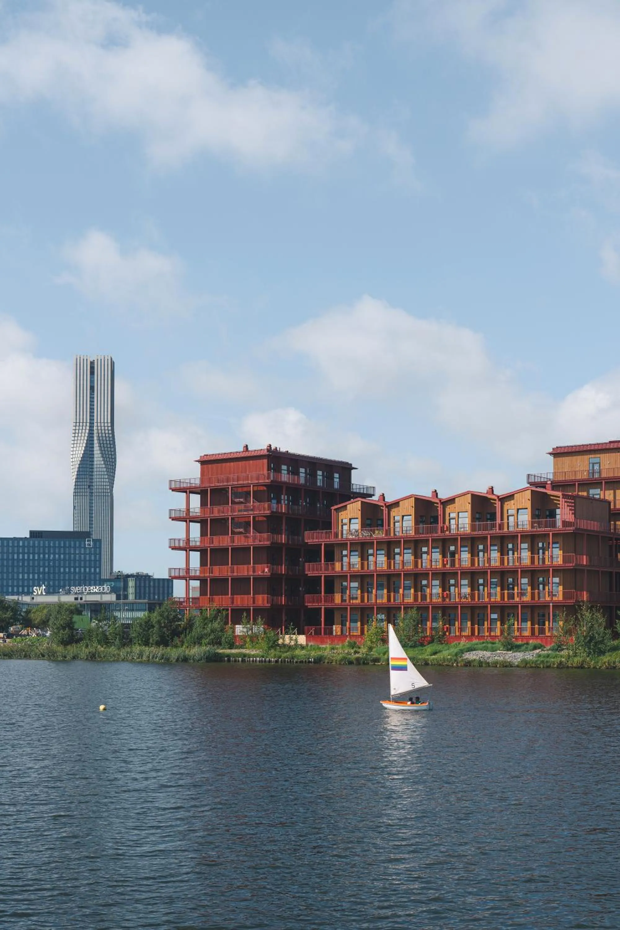 Property building in Waterfront Cabins