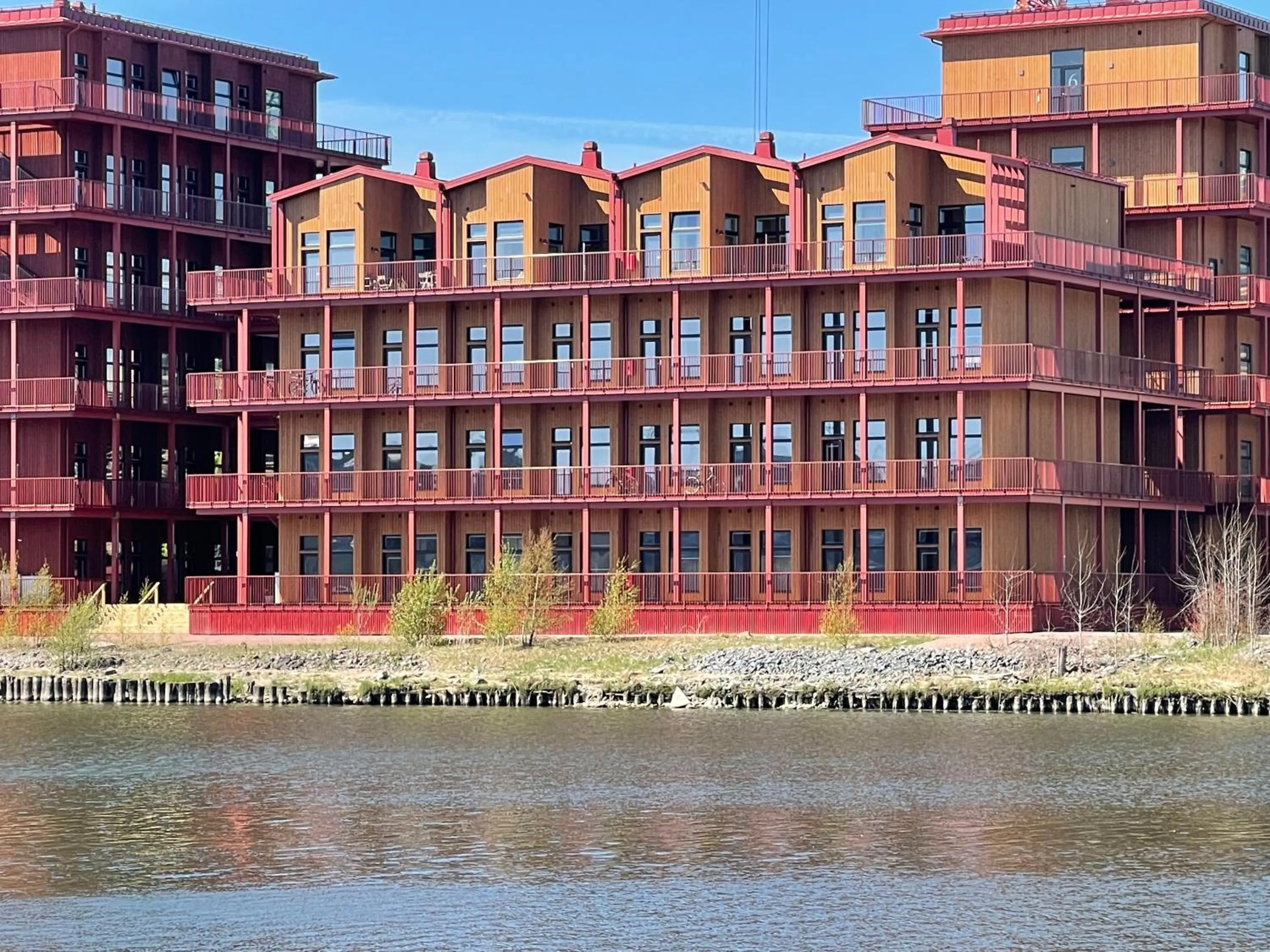 Property building in Waterfront Cabins