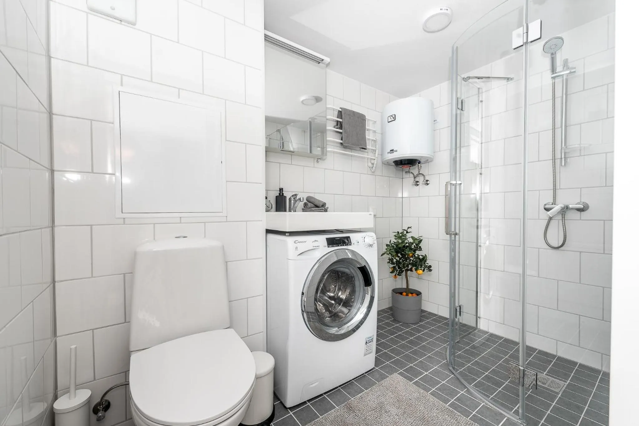 Bathroom in Waterfront Cabins