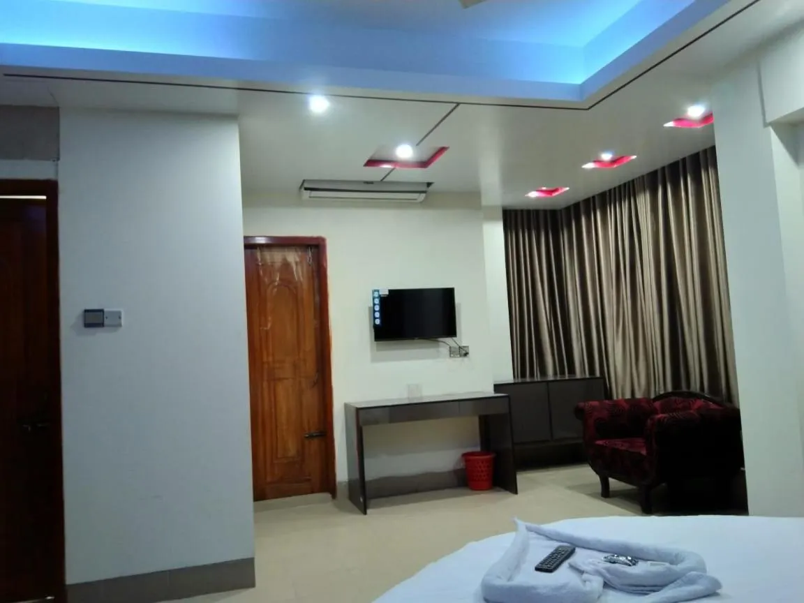 Bed in Urmee Guest House