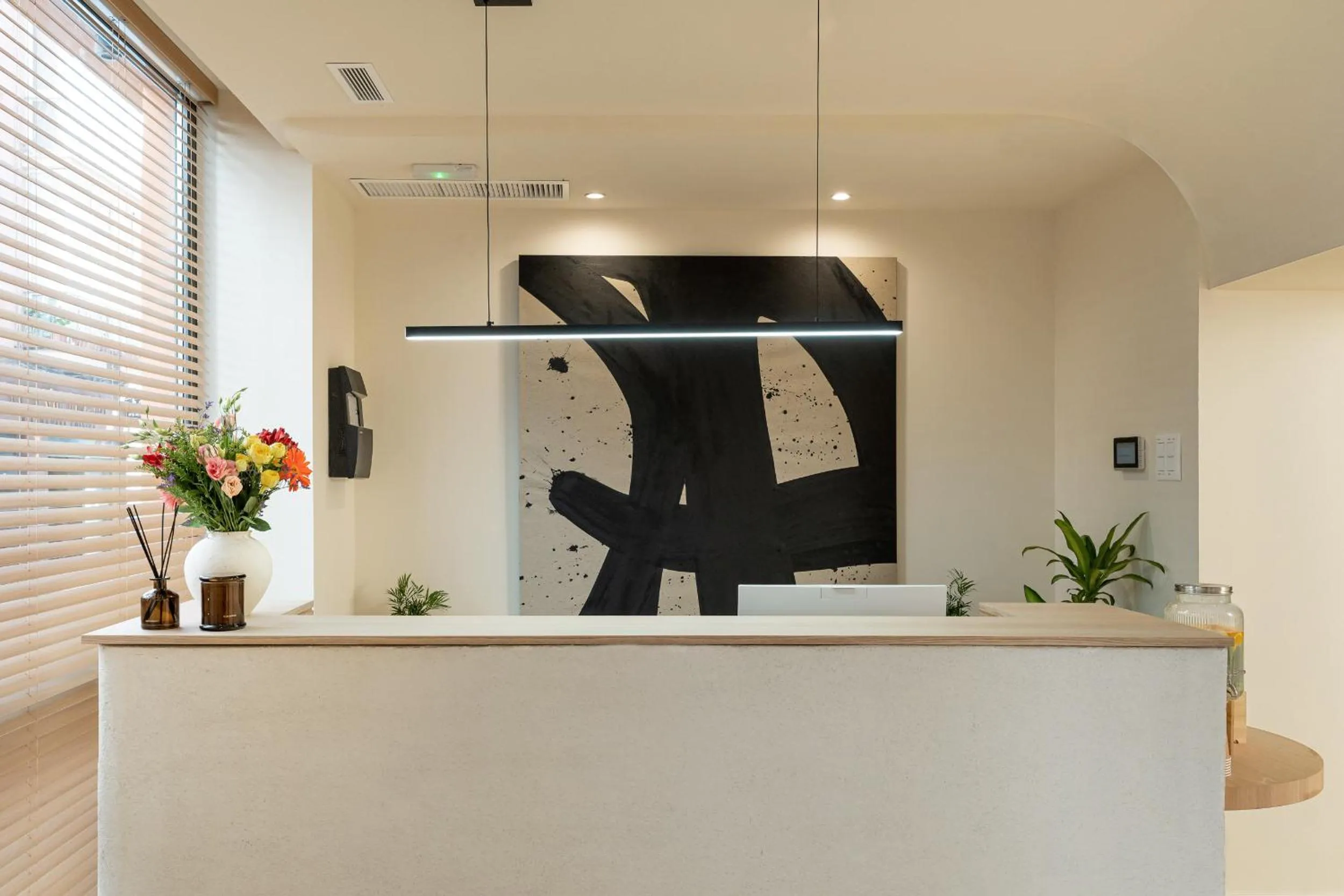 Lobby or reception in Literal Hostel