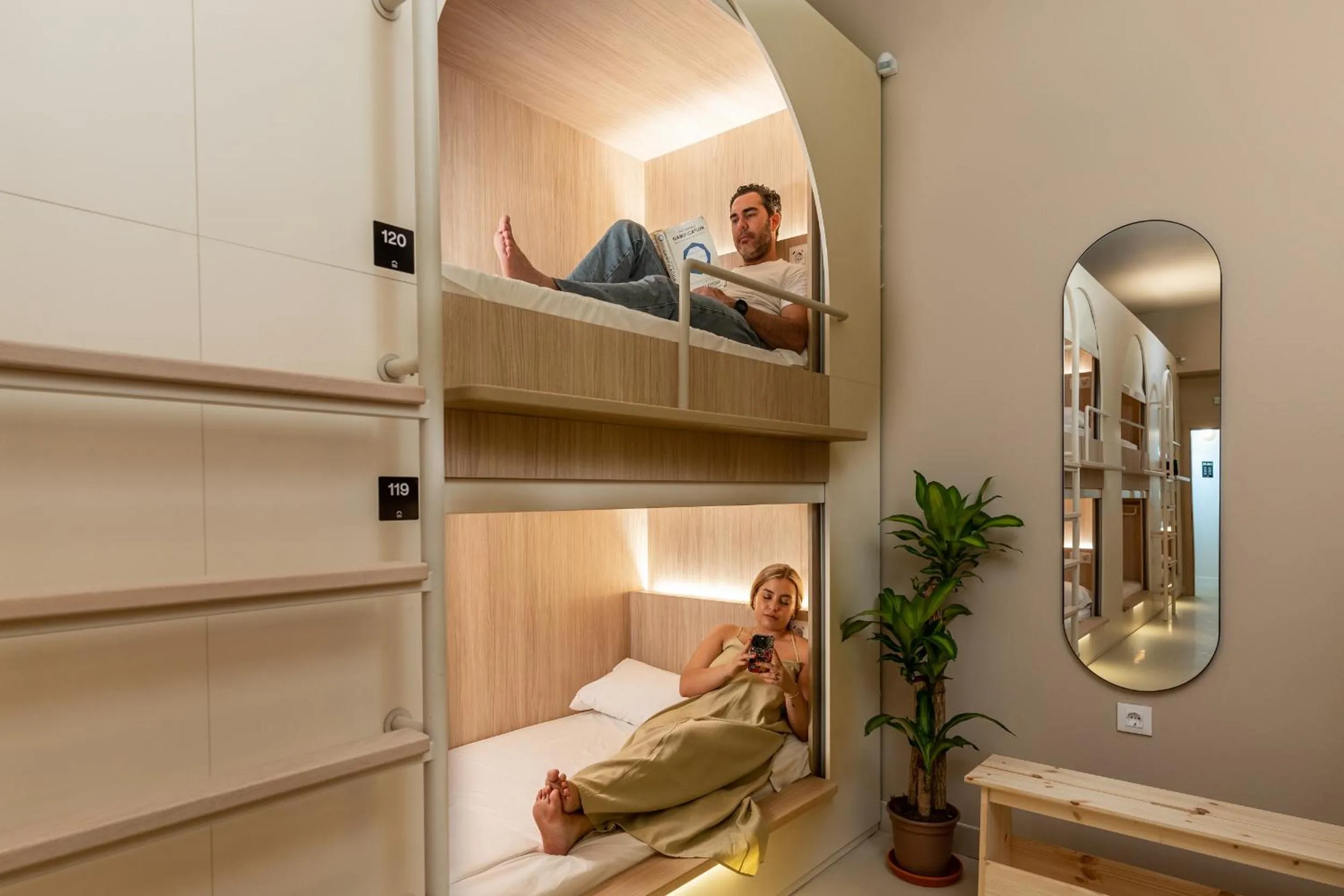 Bed in Literal Hostel