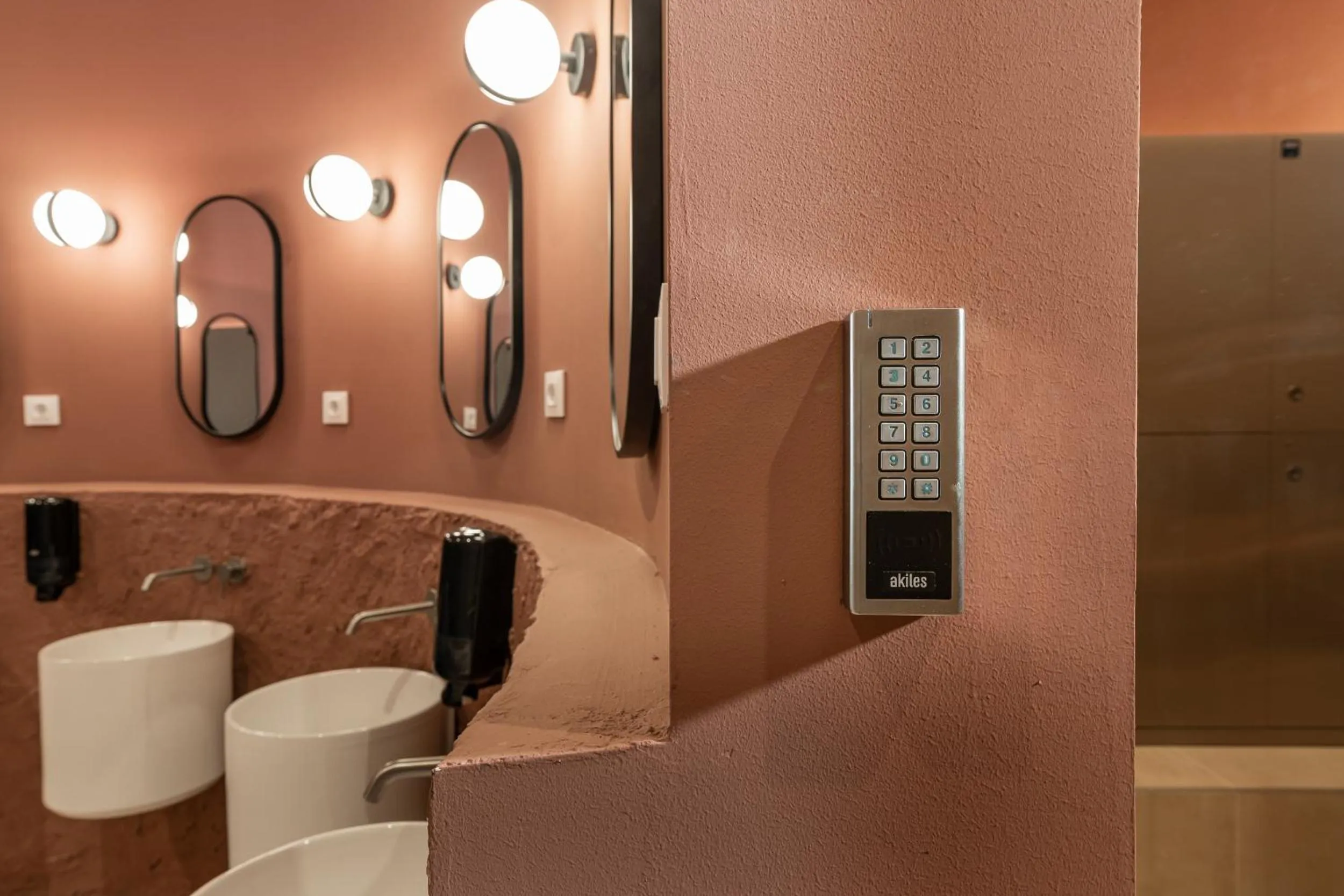 Bathroom in Literal Hostel