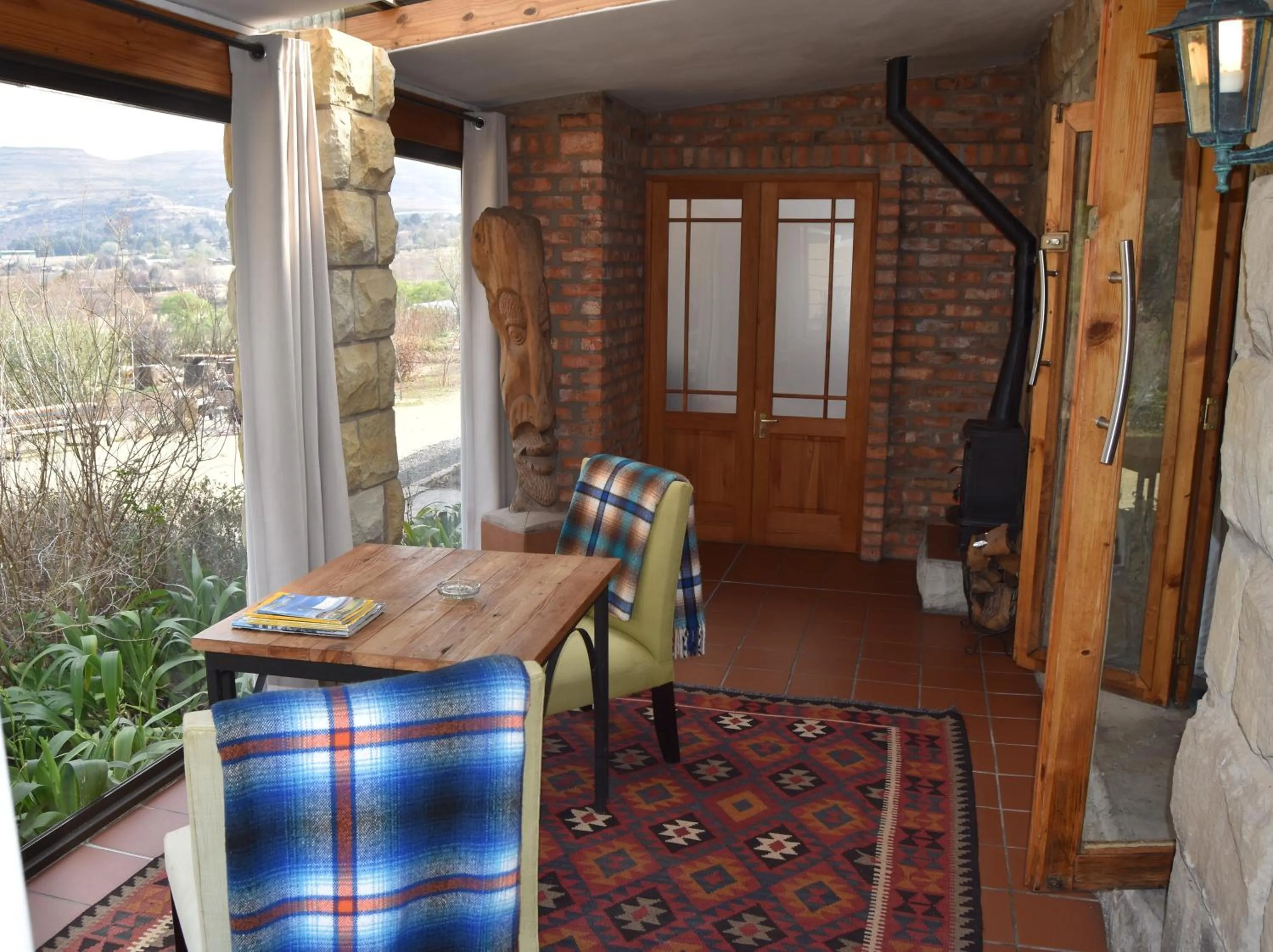 Patio in The Clarens Country House