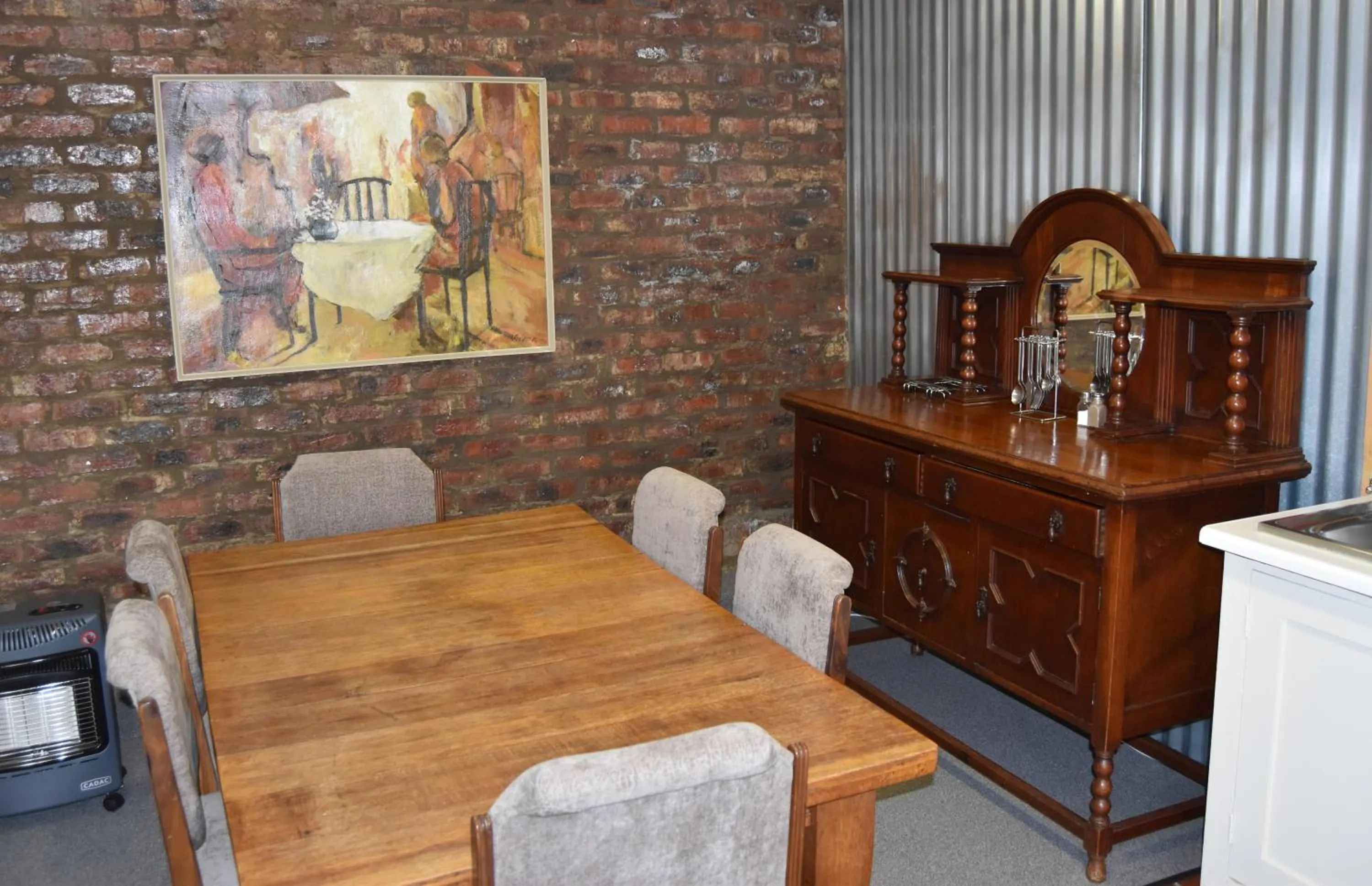 Dining area in The Clarens Country House