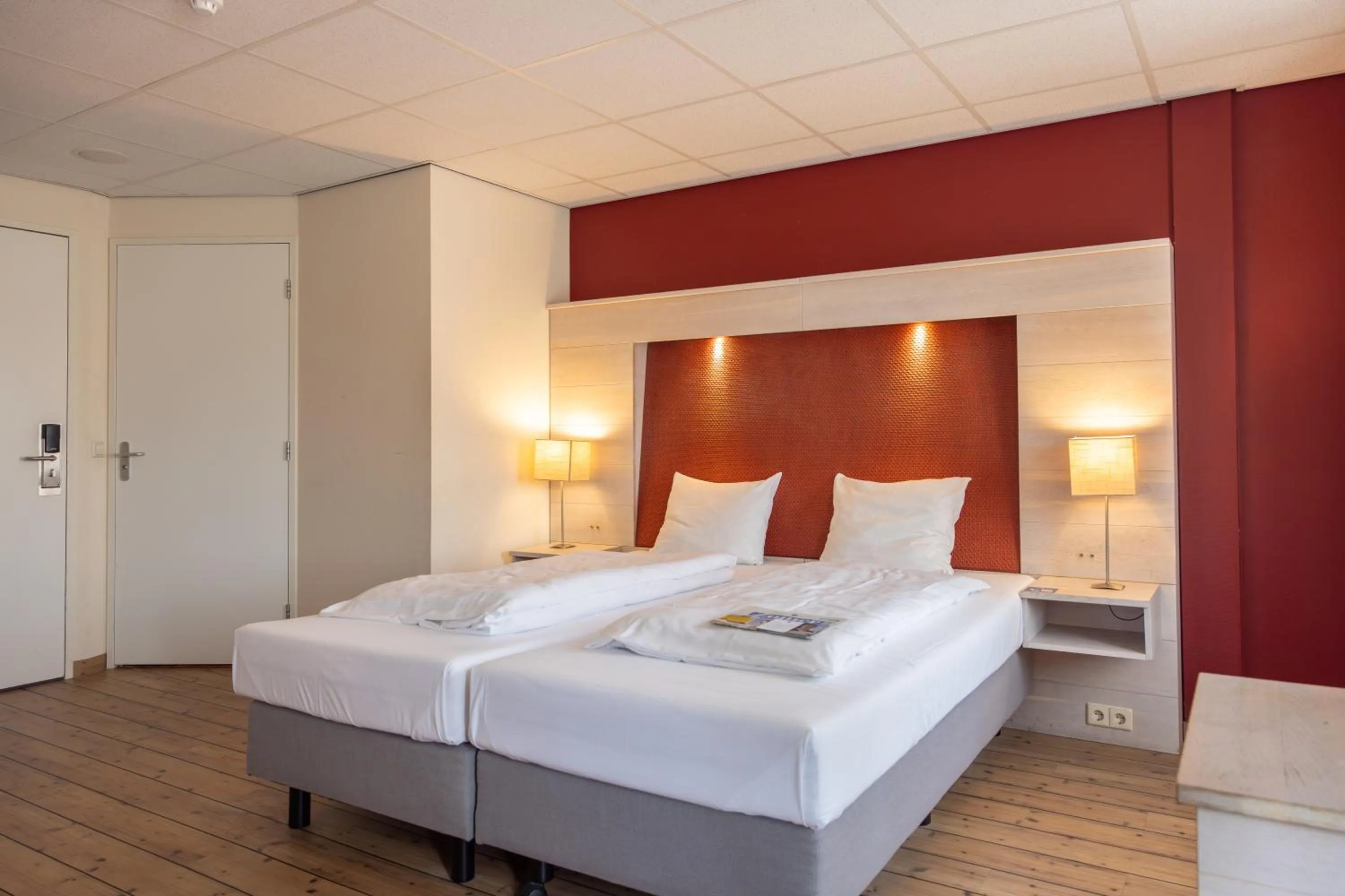 Bedroom, Bed in Fletcher Hotel - Restaurant de Cooghen