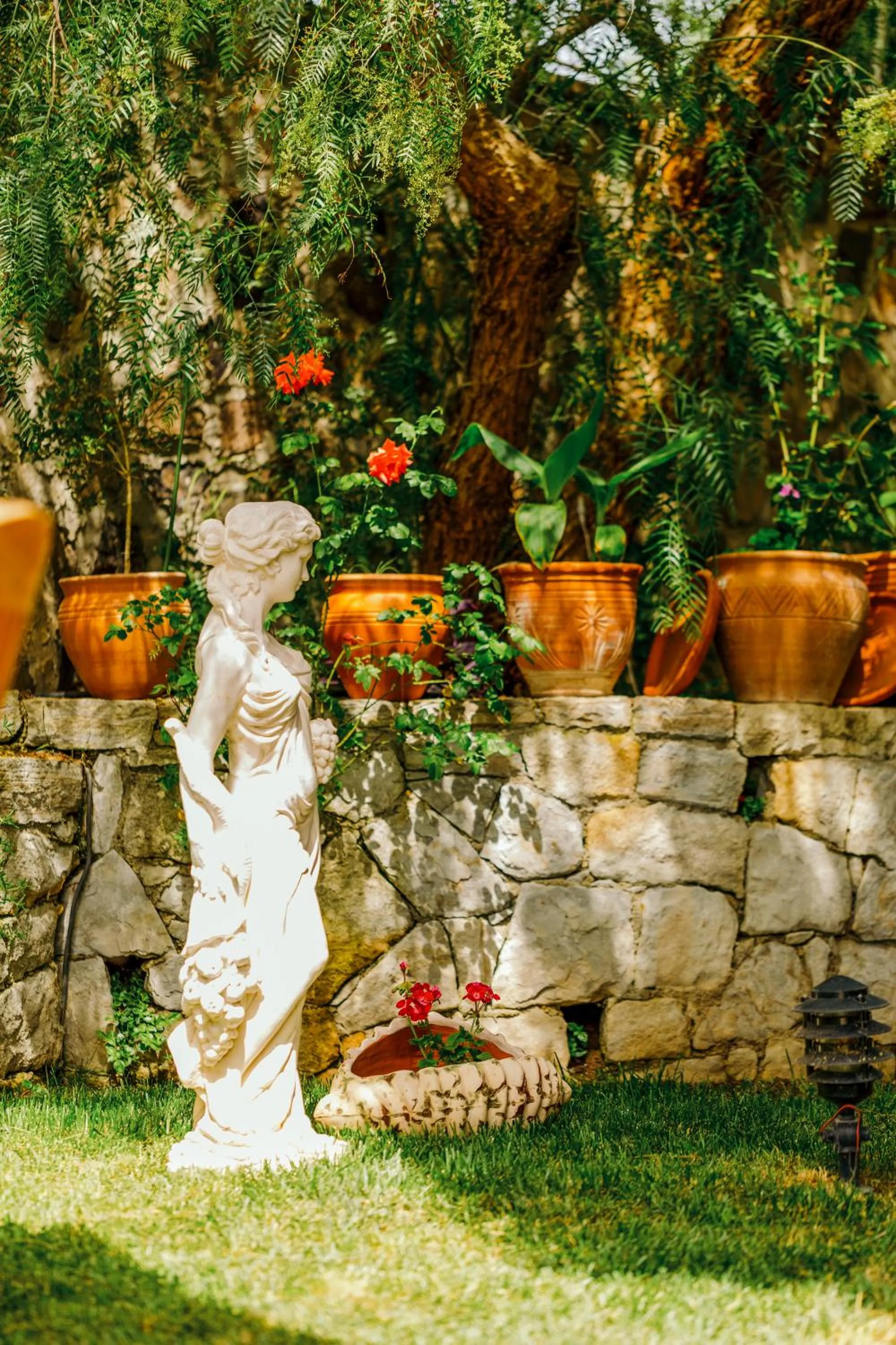 Garden in Cunda Esen Hotel