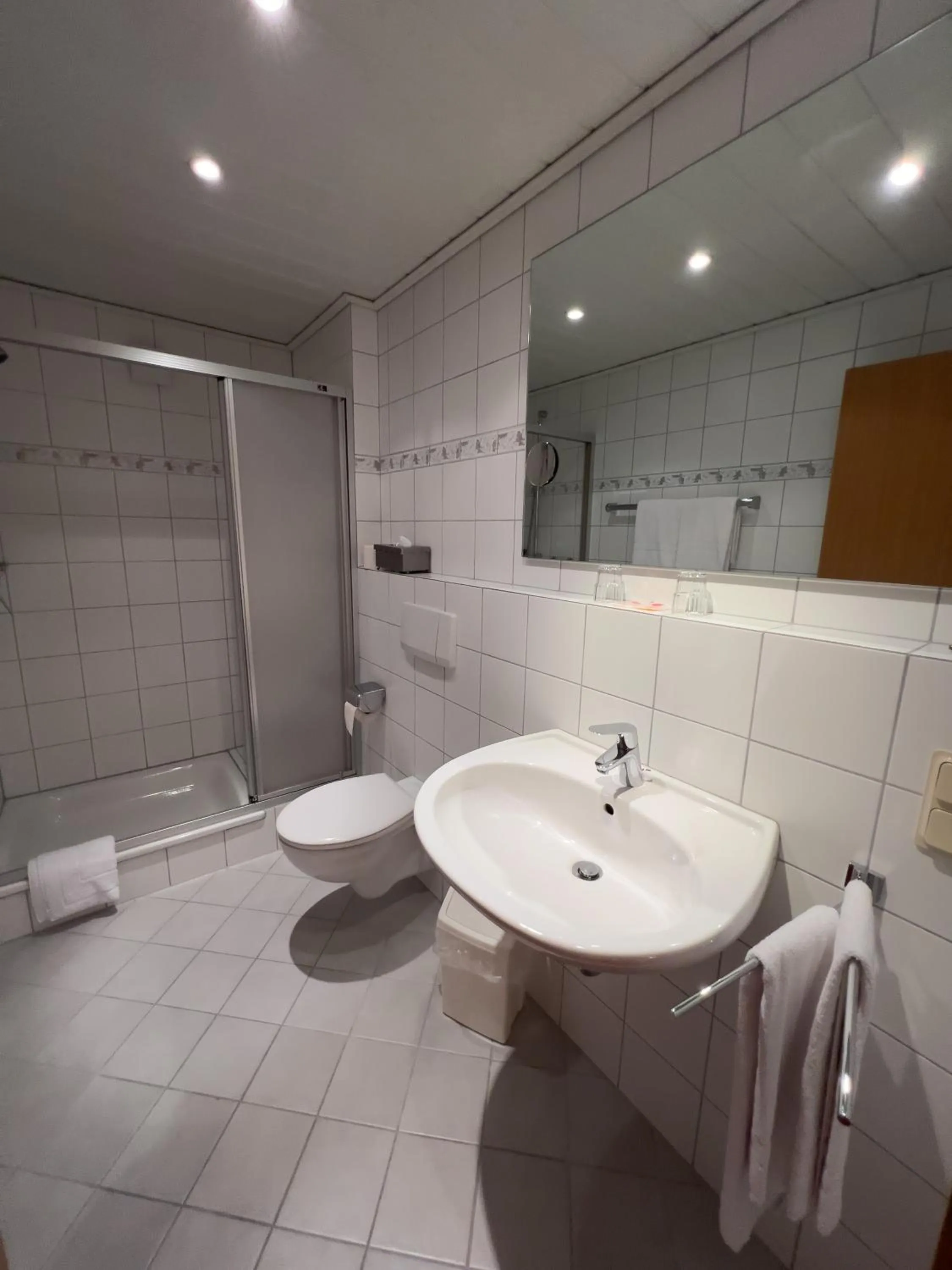 Shower in Hotel Haus Christel