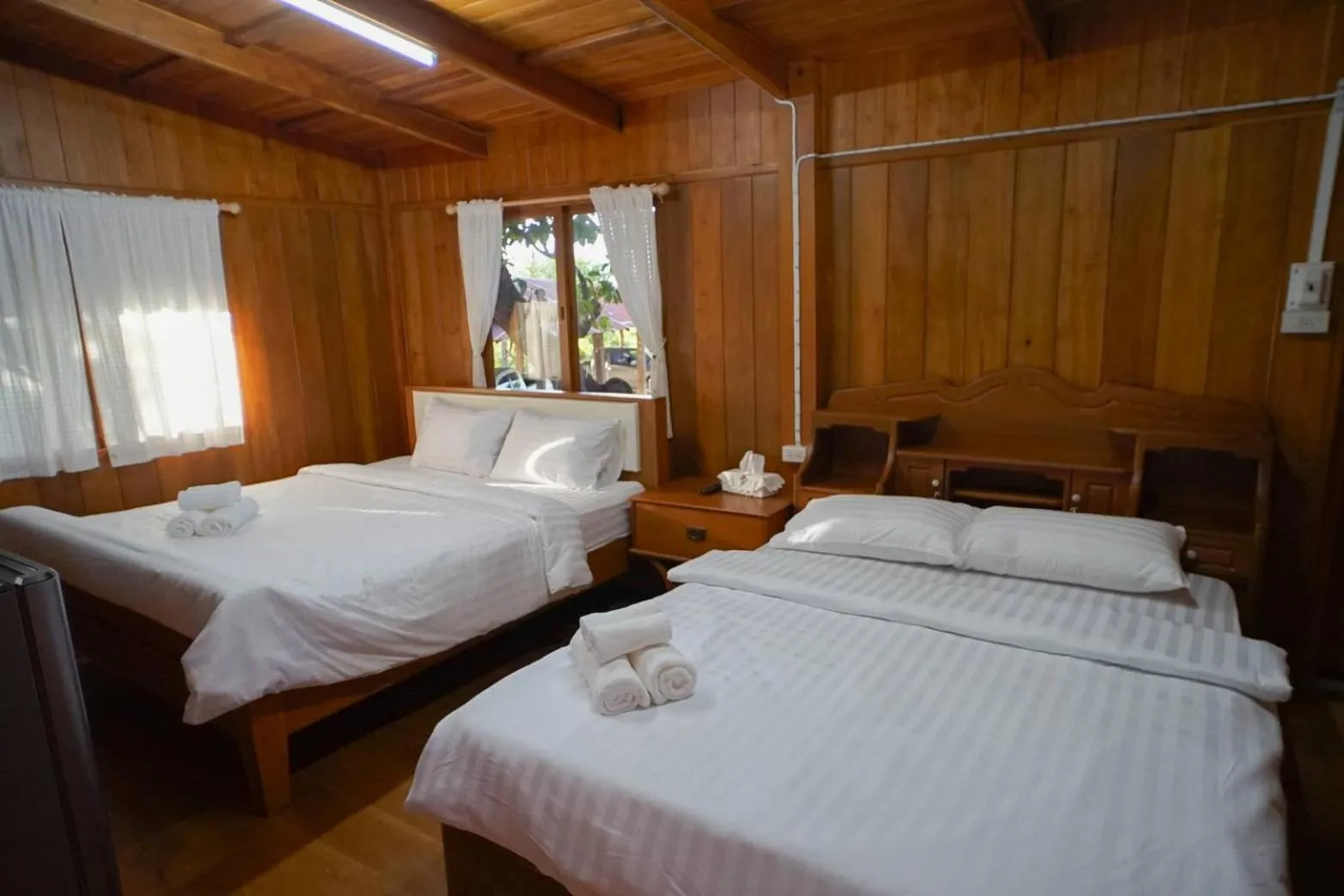 Bed in Suk Sabai Homestay