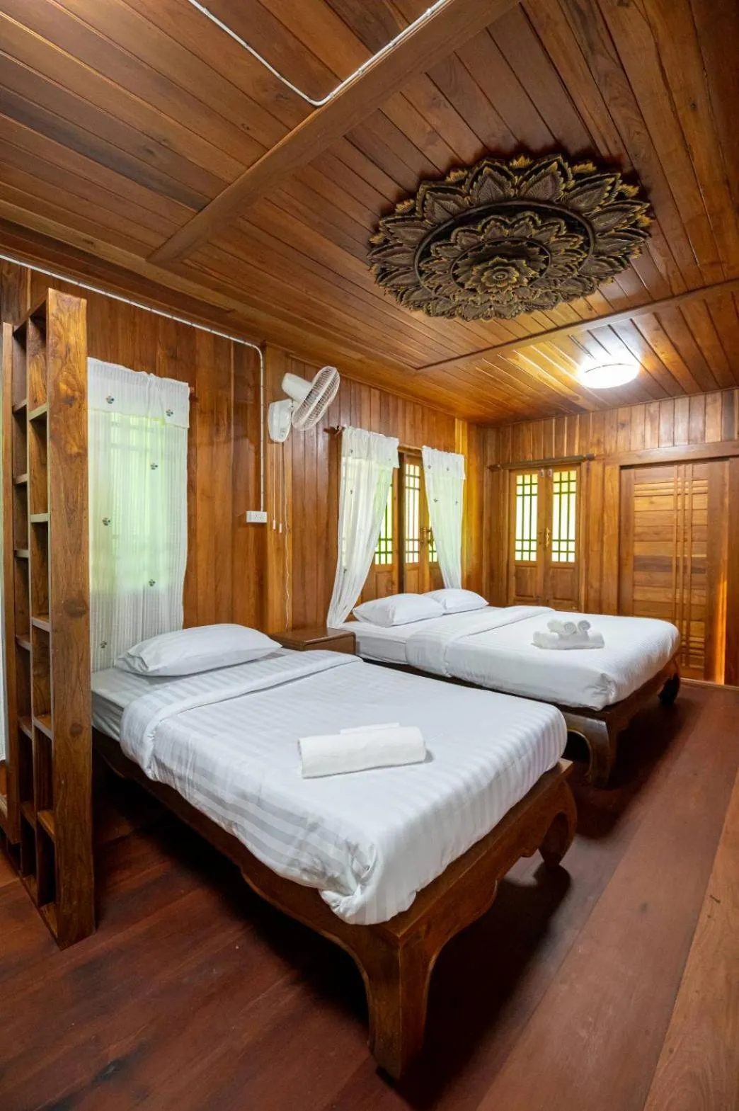 Bed in Suk Sabai Homestay