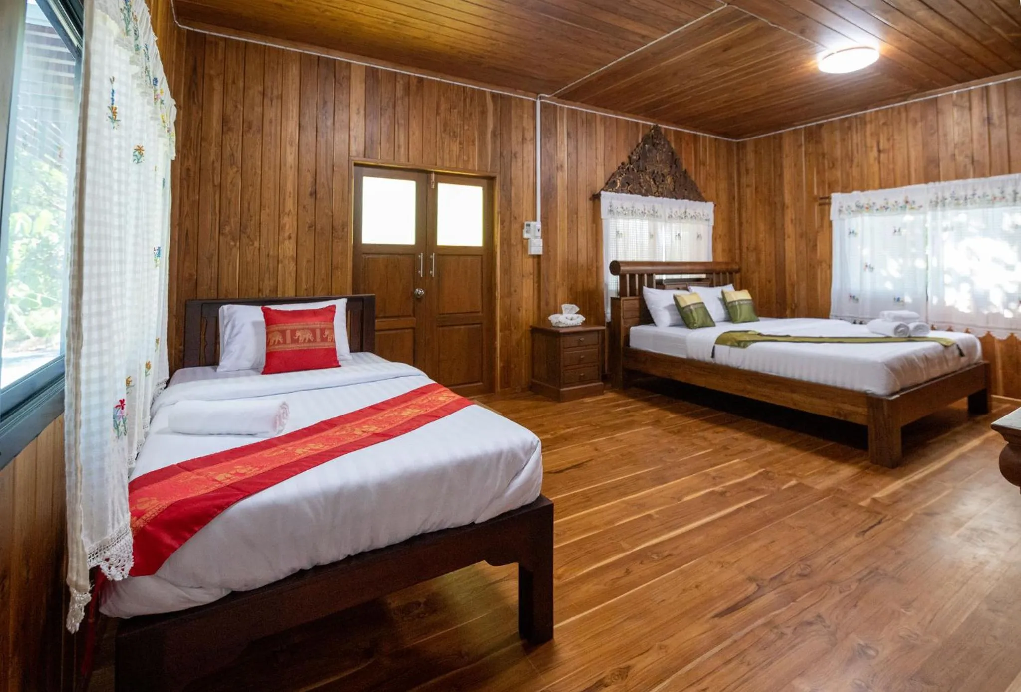 Bed in Suk Sabai Homestay