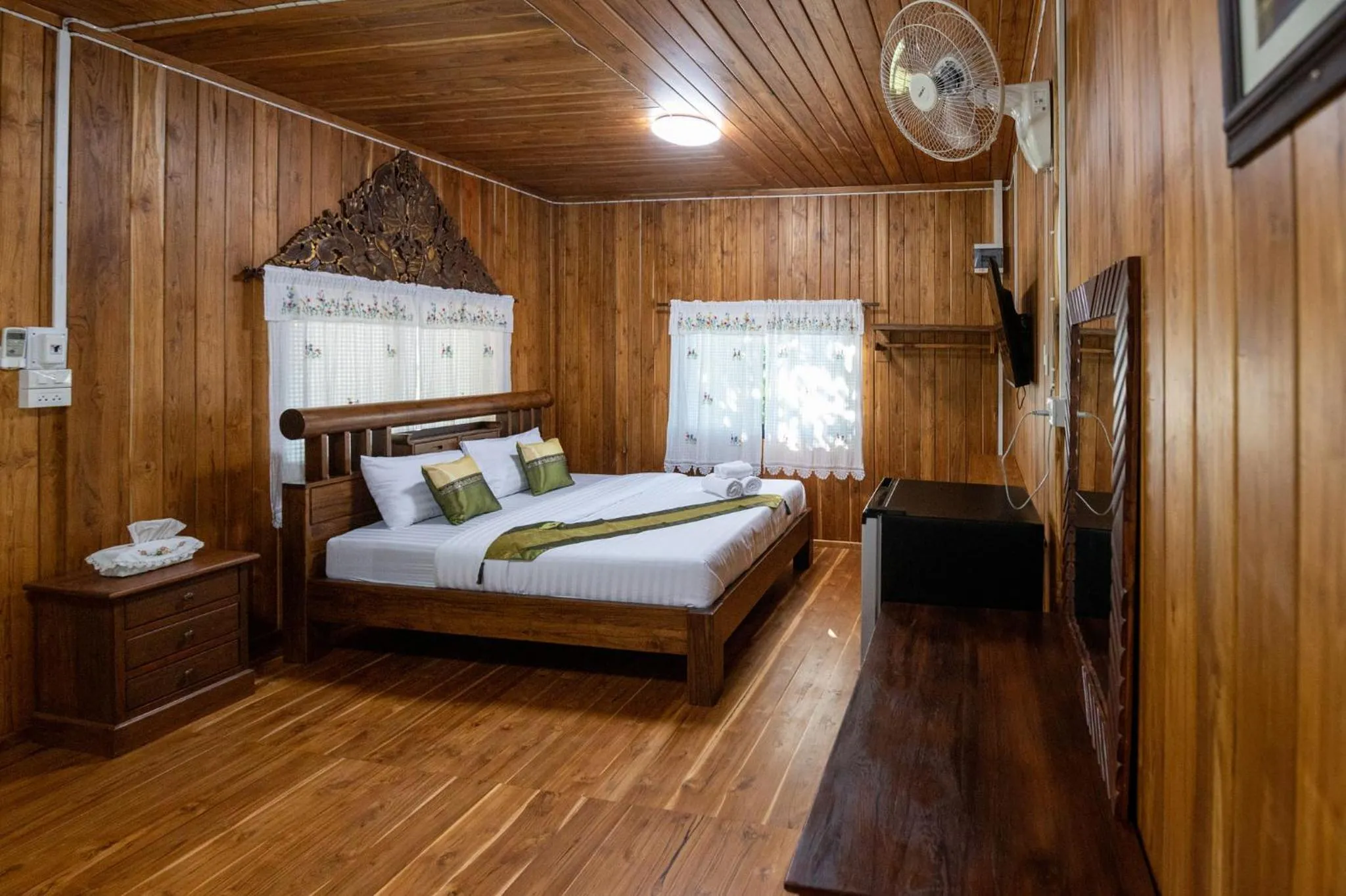 Bed in Suk Sabai Homestay