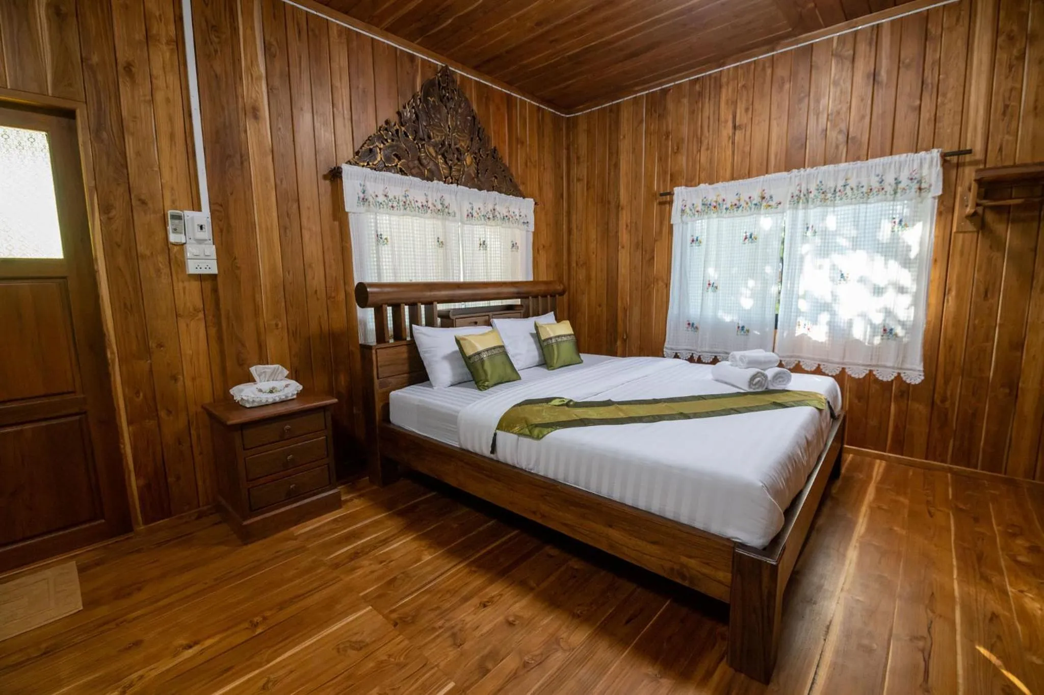 Bed in Suk Sabai Homestay