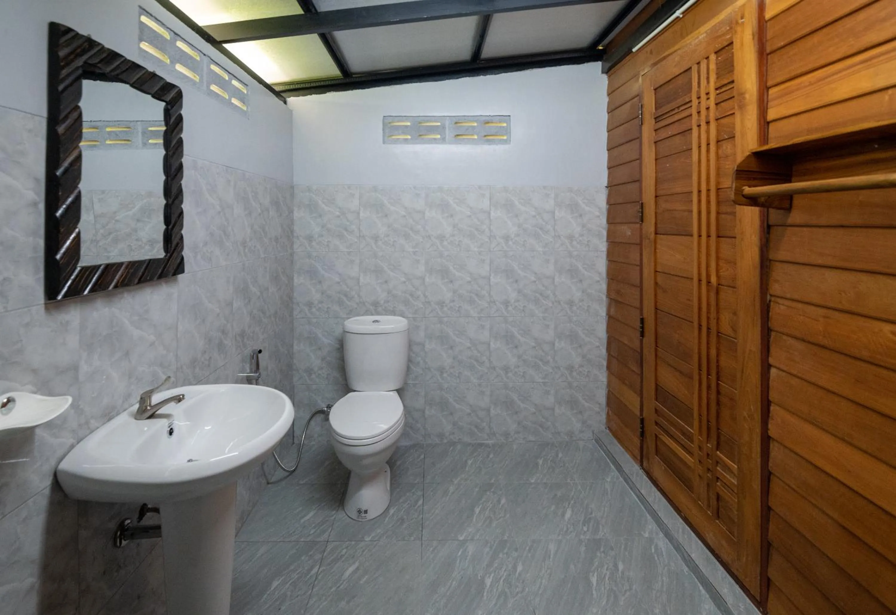 Bathroom in Suk Sabai Homestay