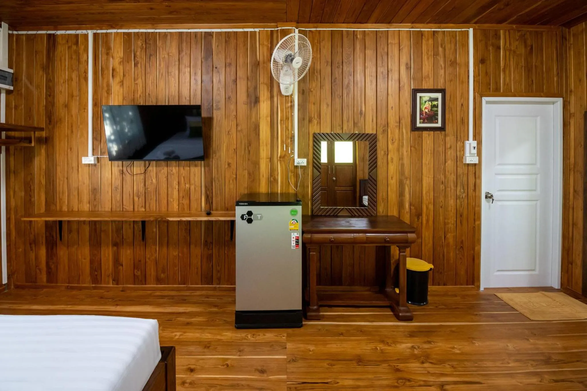 hair dresser, Bed in Suk Sabai Homestay