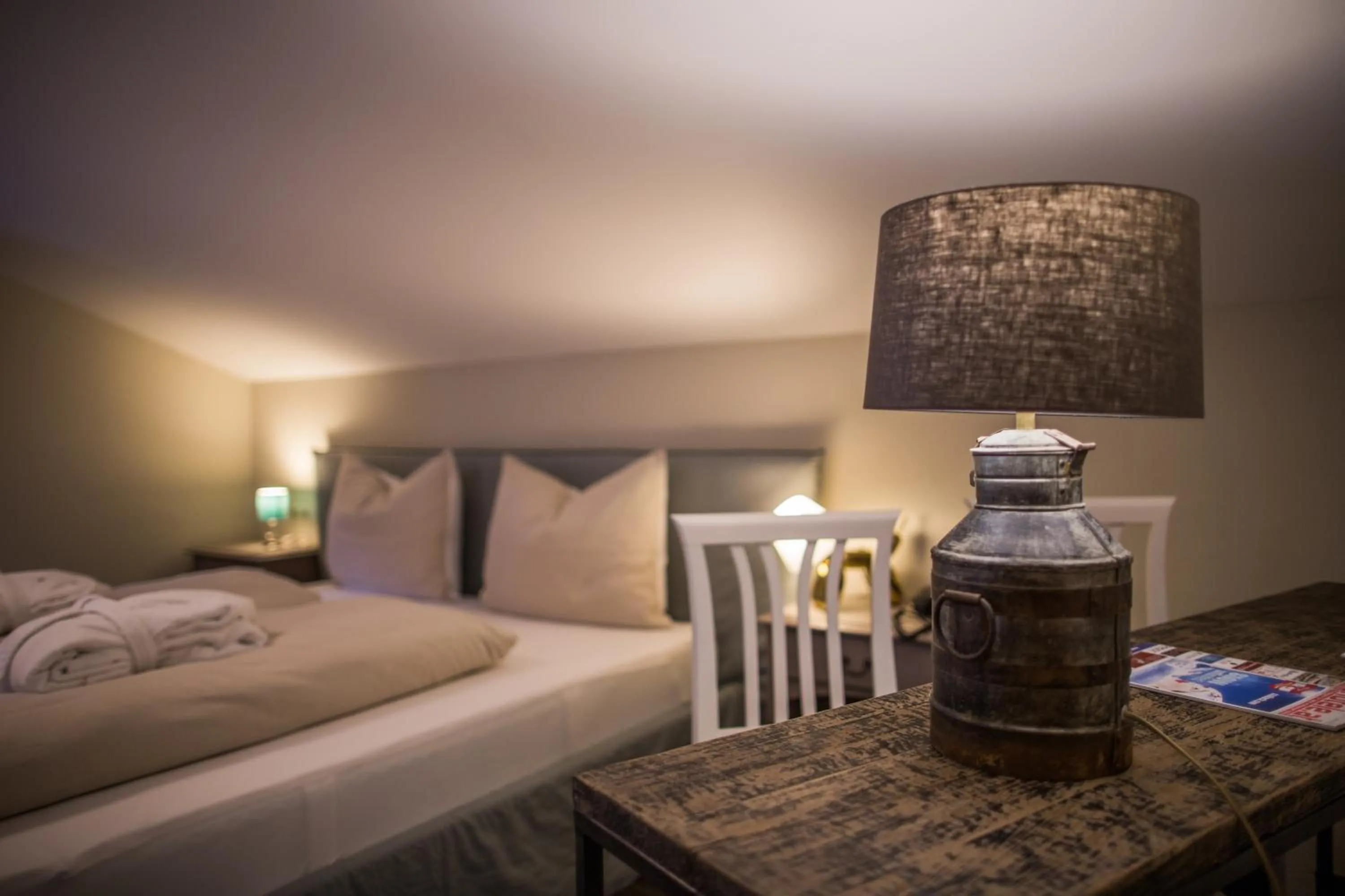 Photo of the whole room, Bed in THOMSN Central Hotel & Appartements