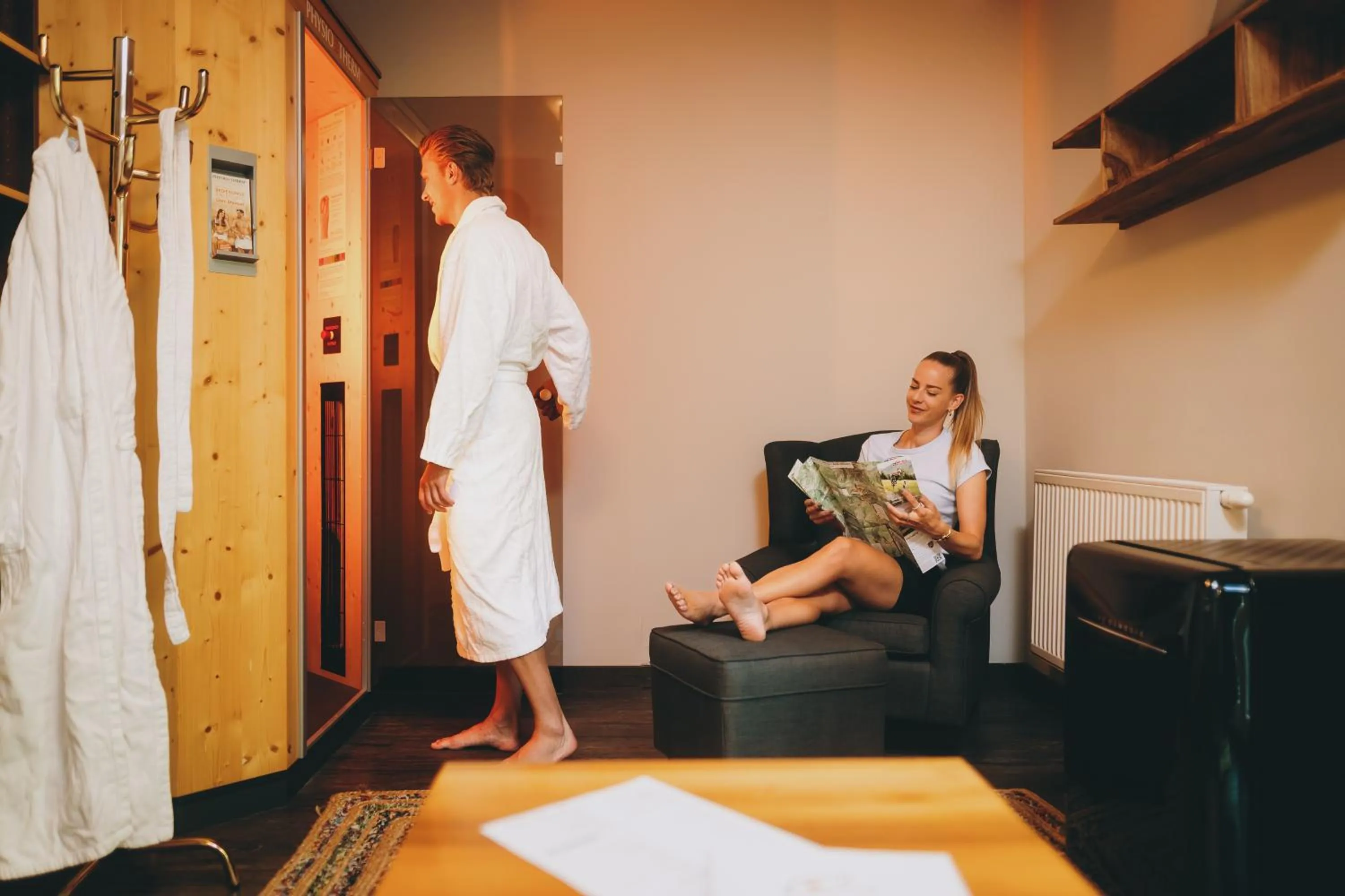 Spa and wellness centre/facilities in THOMSN Central Hotel & Appartements