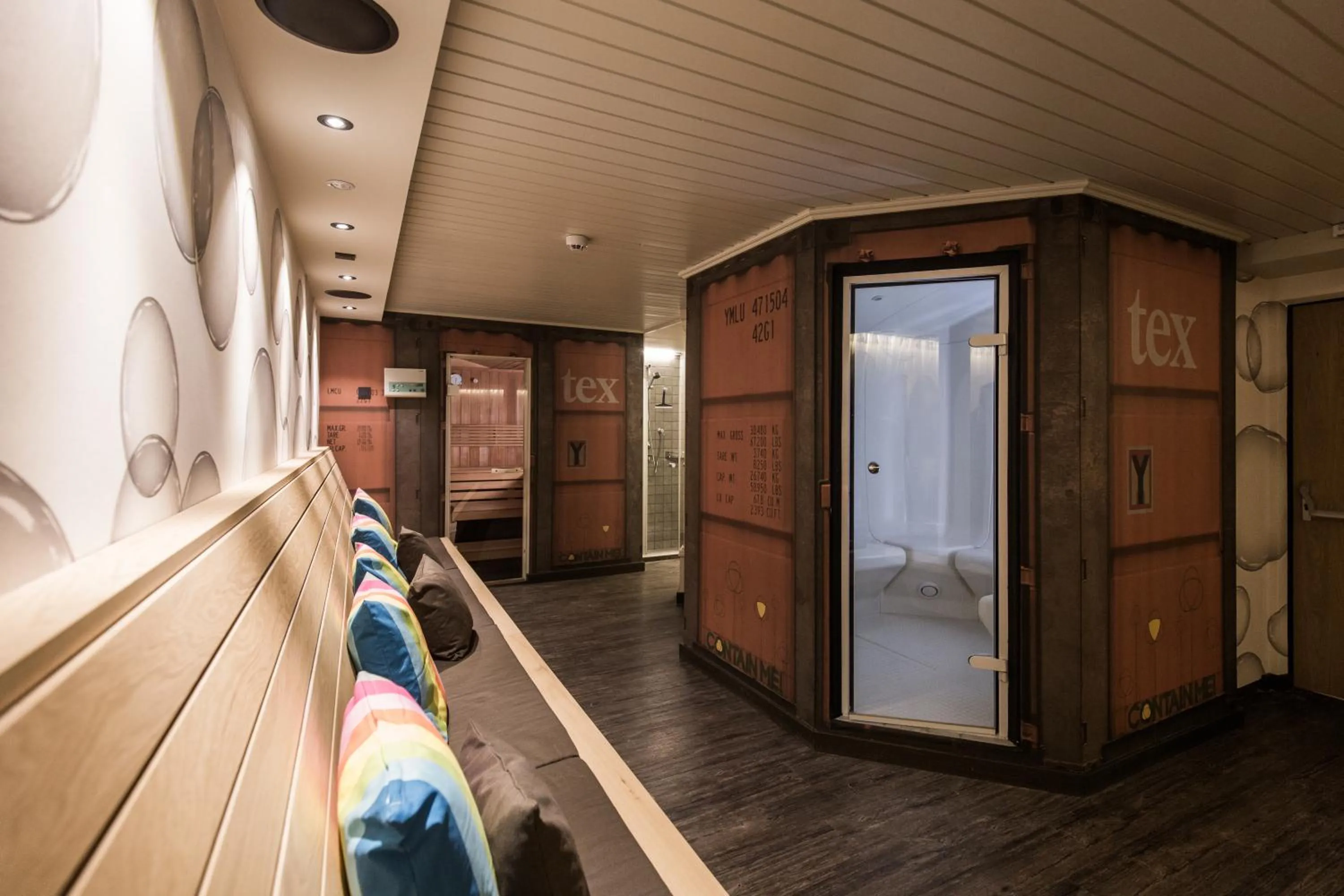 Spa and wellness centre/facilities in THOMSN Central Hotel & Appartements