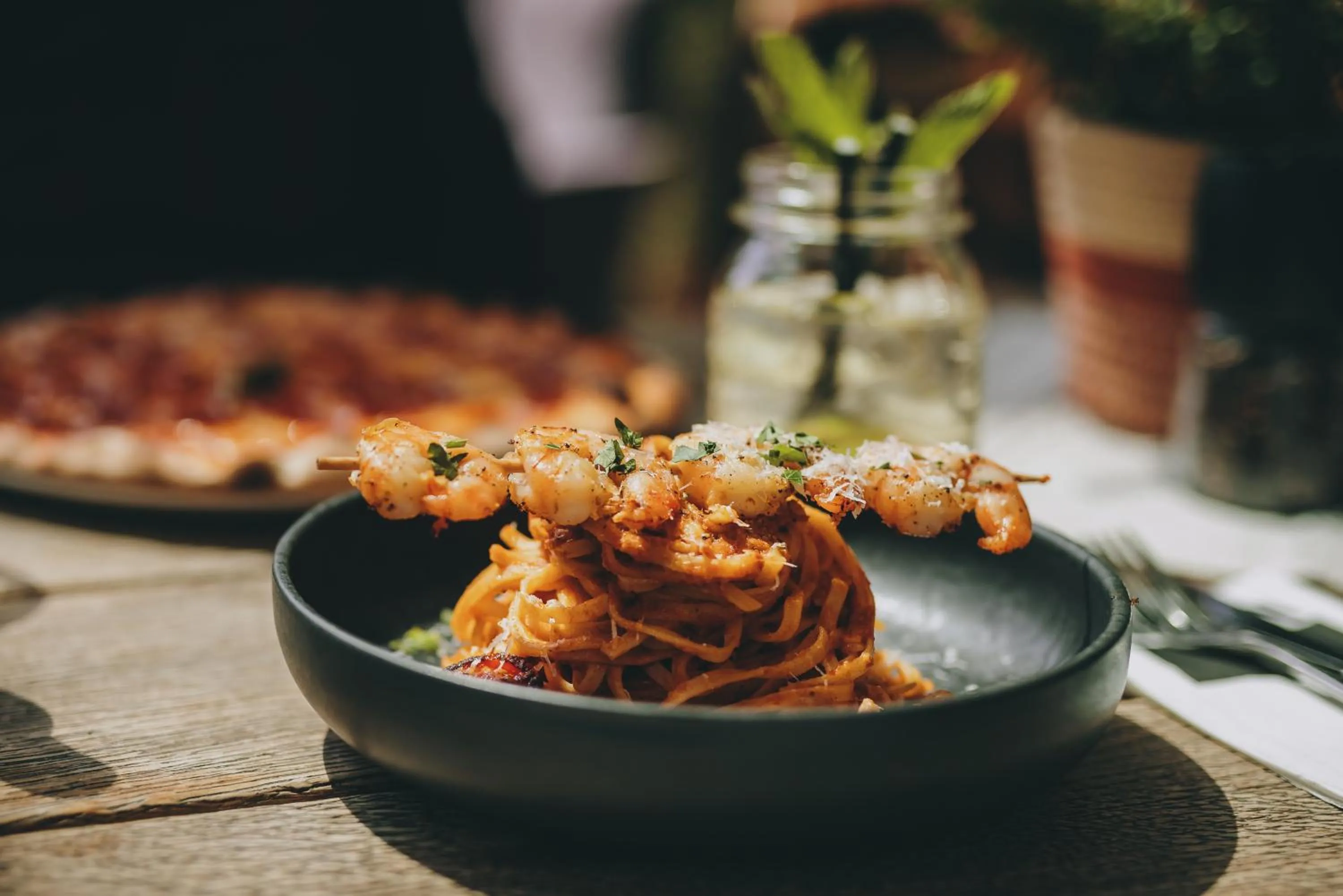 Restaurant/places to eat in THOMSN Central Hotel & Appartements