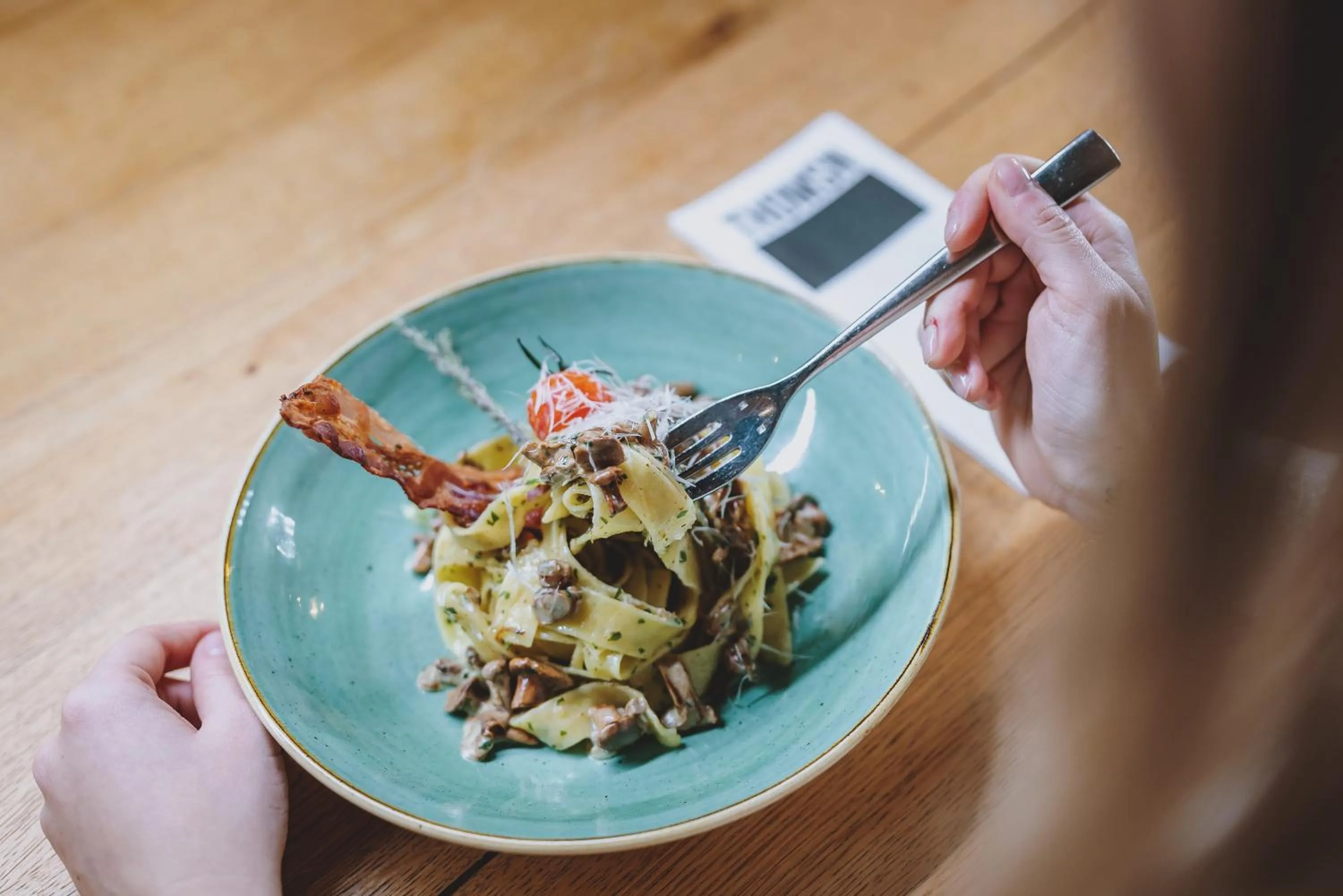 Restaurant/places to eat in THOMSN Central Hotel & Appartements